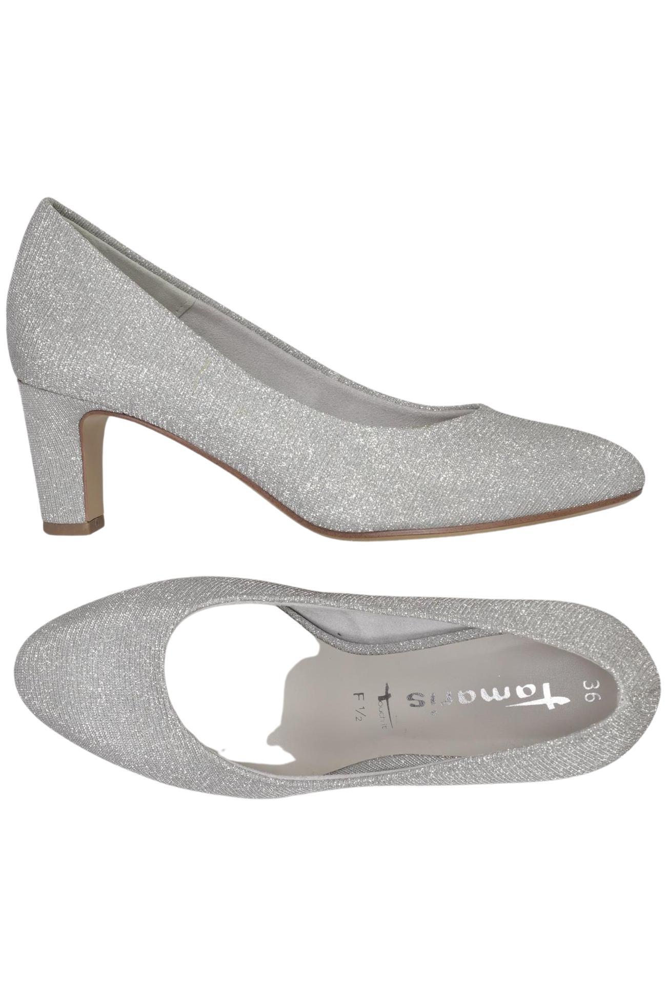 

Tamaris Damen Pumps, silber, Gr. 36
