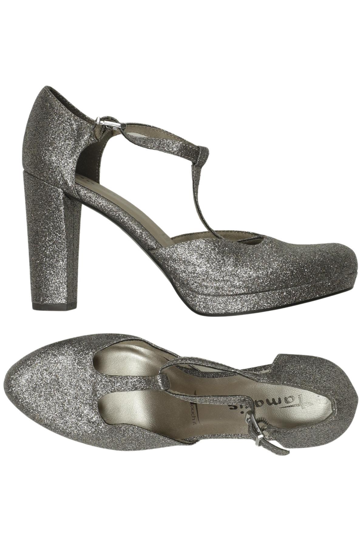 

Tamaris Damen Pumps, silber, Gr. 39