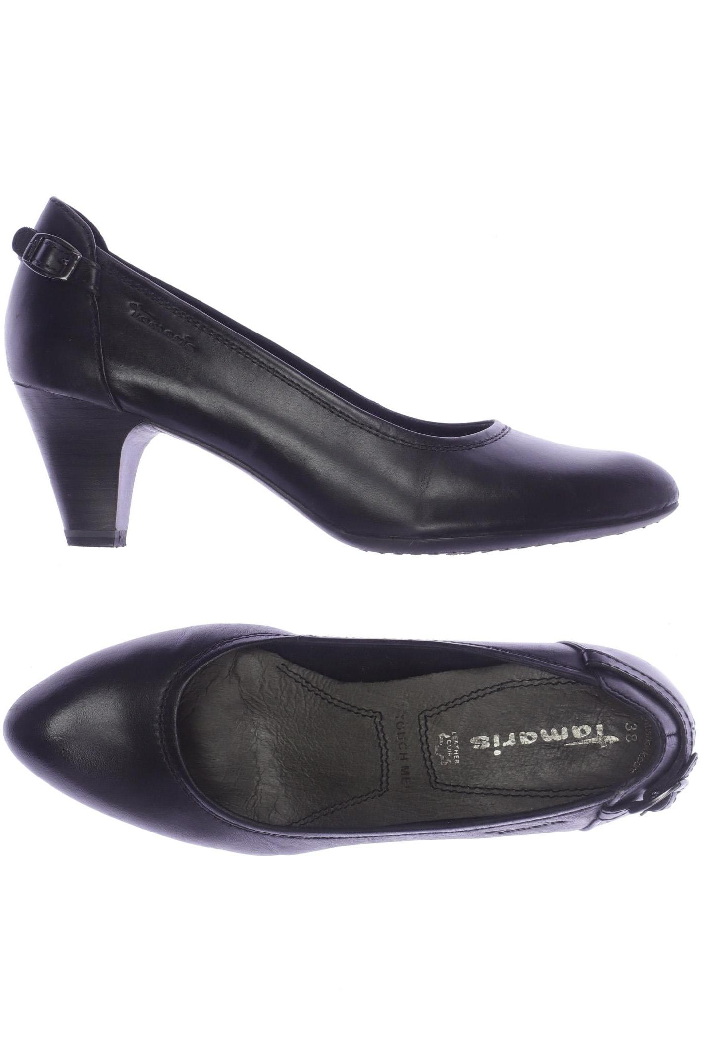 

Tamaris Damen Pumps, schwarz, Gr. 38
