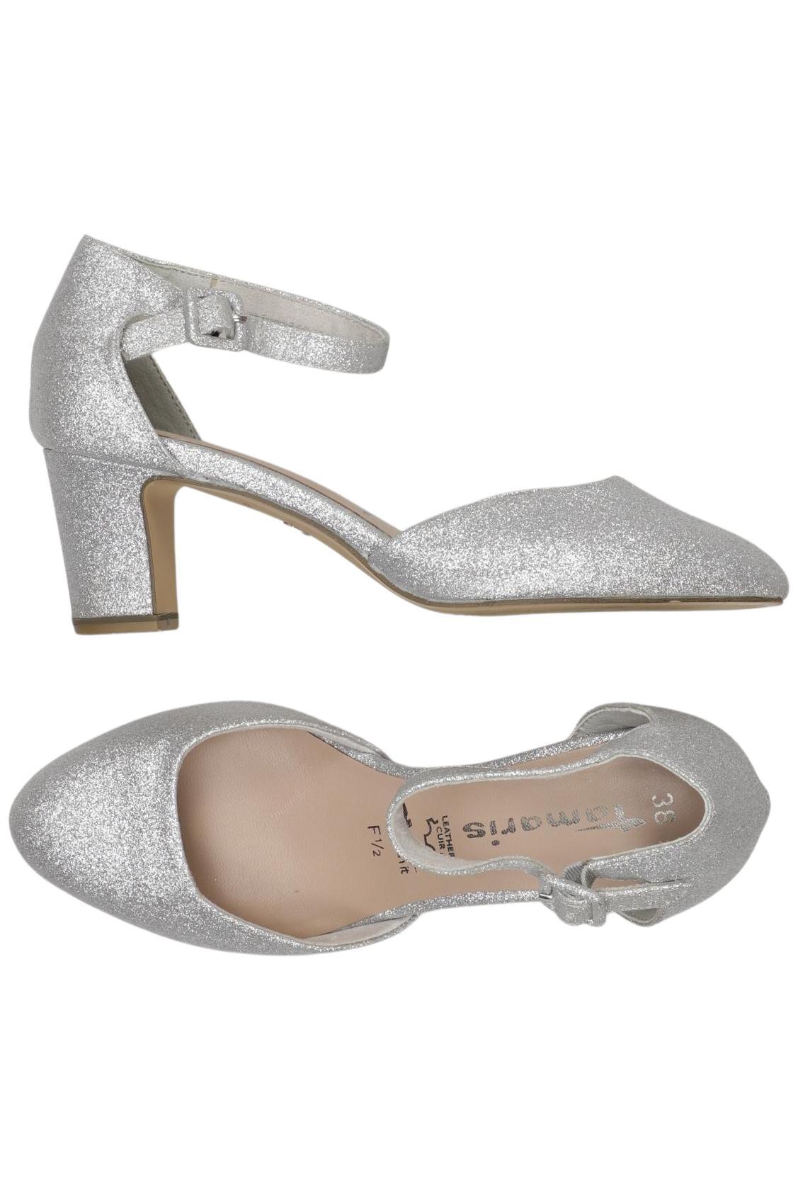 

Tamaris Damen Pumps, silber, Gr. 38