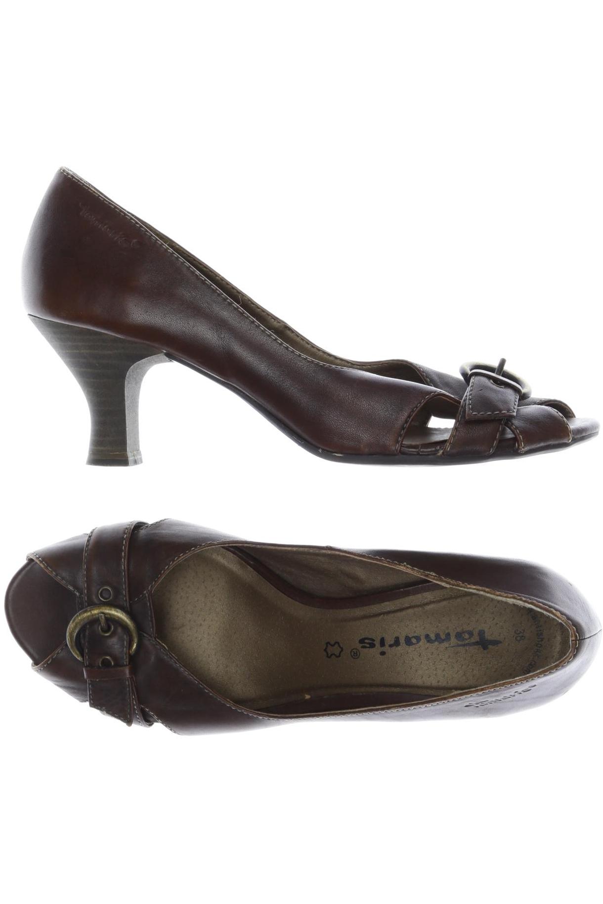 

Tamaris Damen Pumps, braun, Gr. 38
