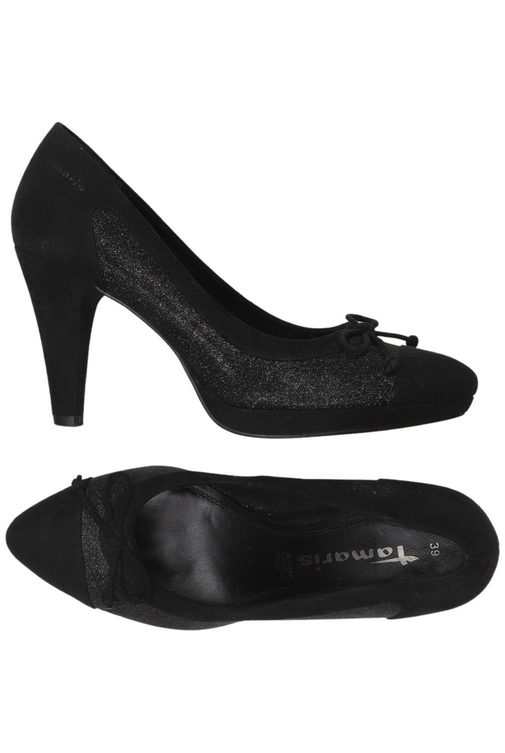 

Tamaris Damen Pumps, schwarz, Gr. 39