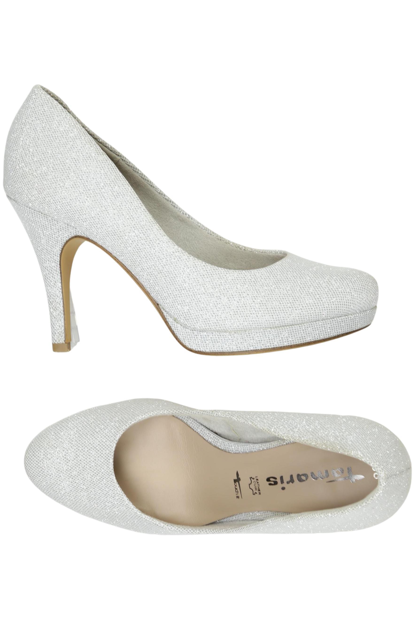 

Tamaris Damen Pumps, silber, Gr. 38