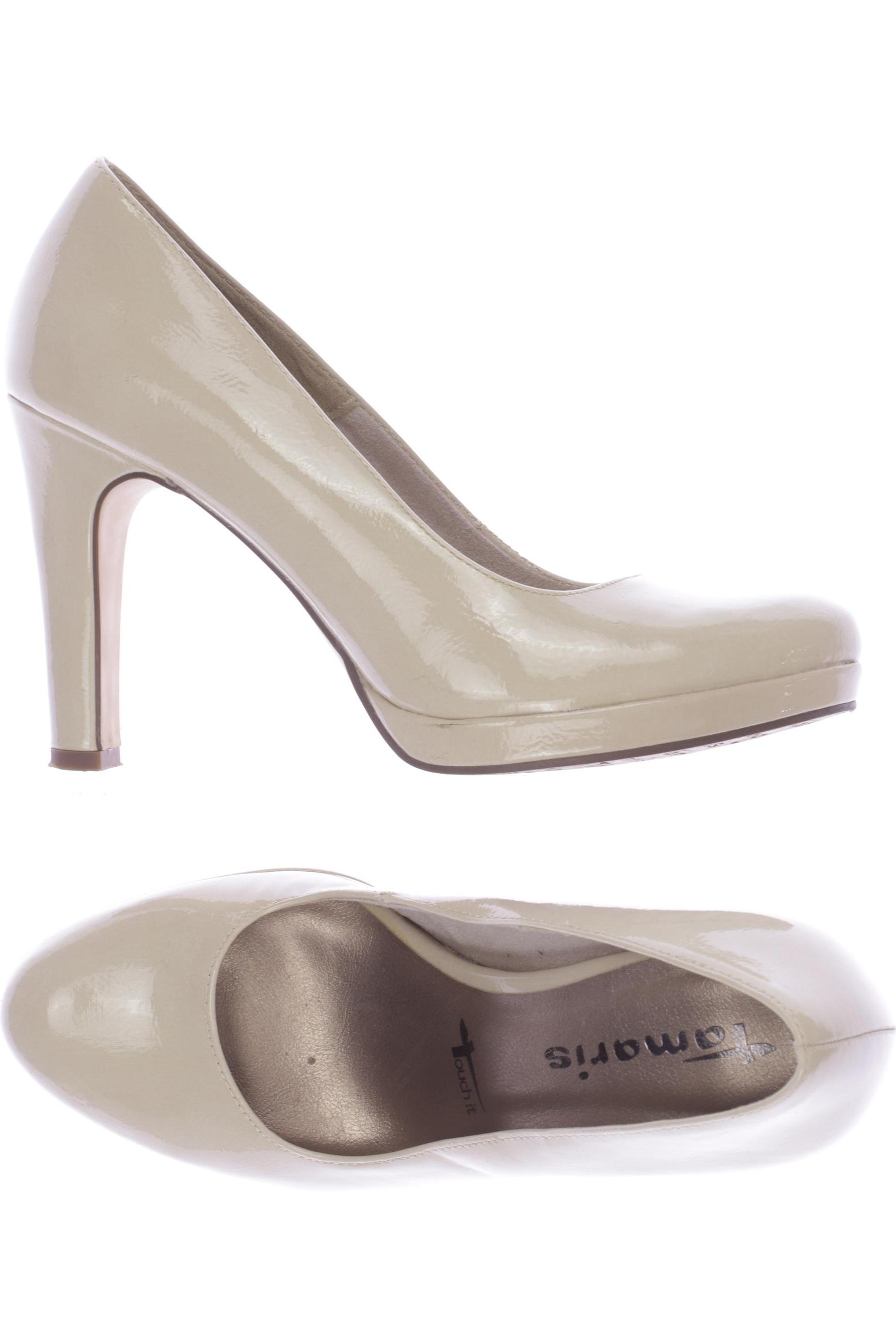 

Tamaris Damen Pumps, cremeweiß