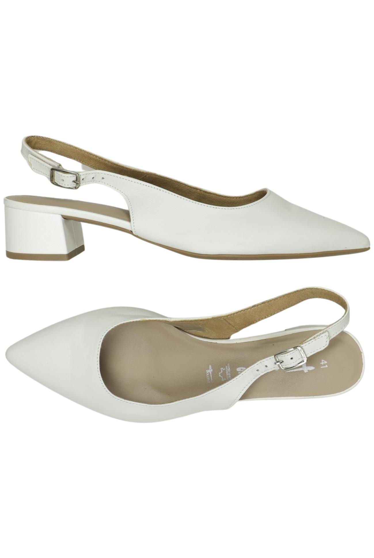 

Tamaris Damen Pumps, weiß, Gr. 41