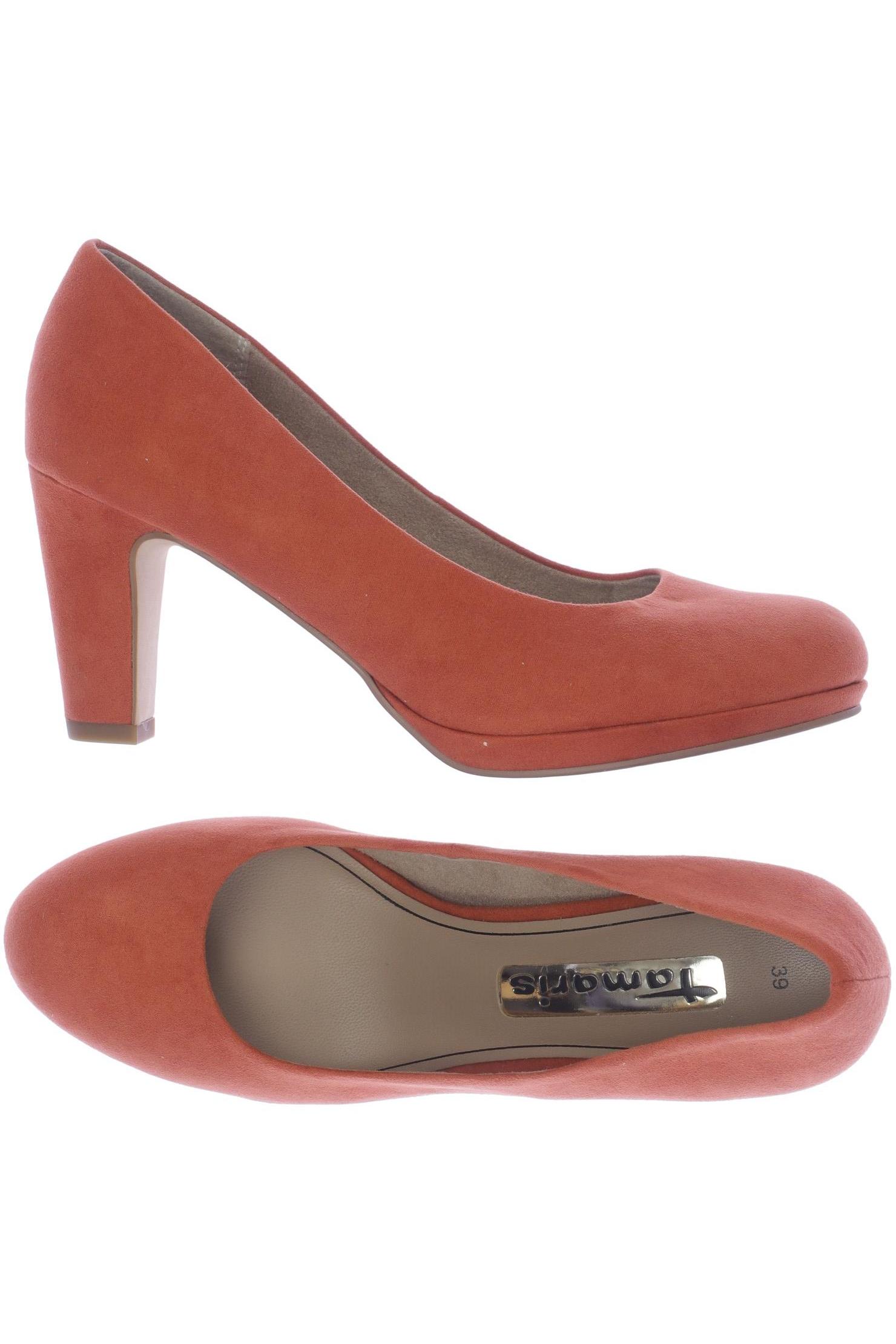 

Tamaris Damen Pumps, orange, Gr. 39