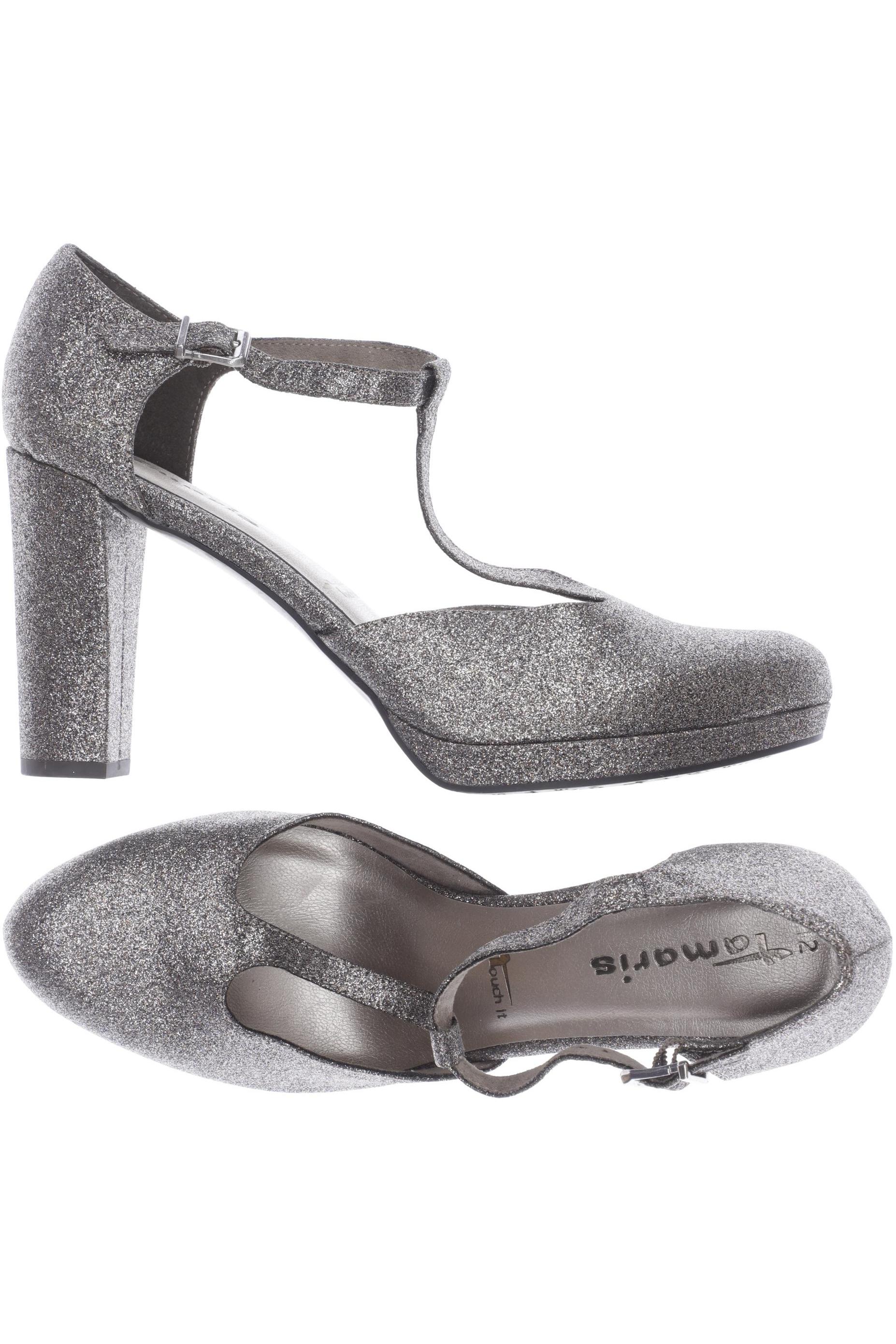 

Tamaris Damen Pumps, silber, Gr. 42