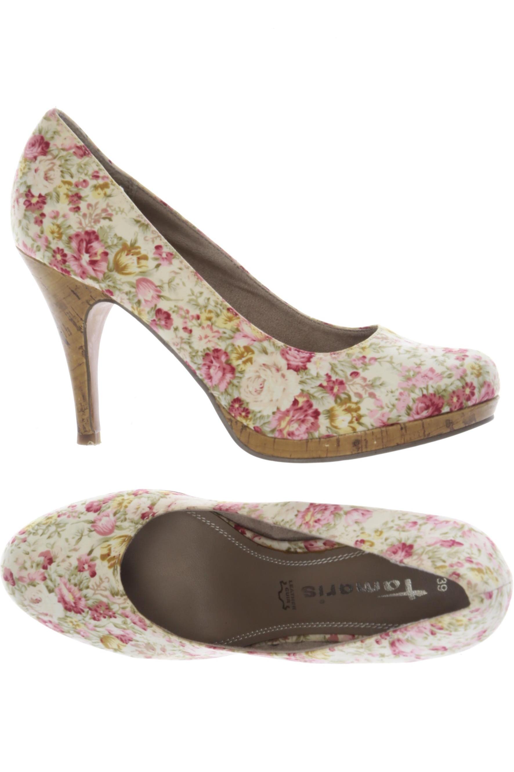 

Tamaris Damen Pumps, cremeweiß, Gr. 39