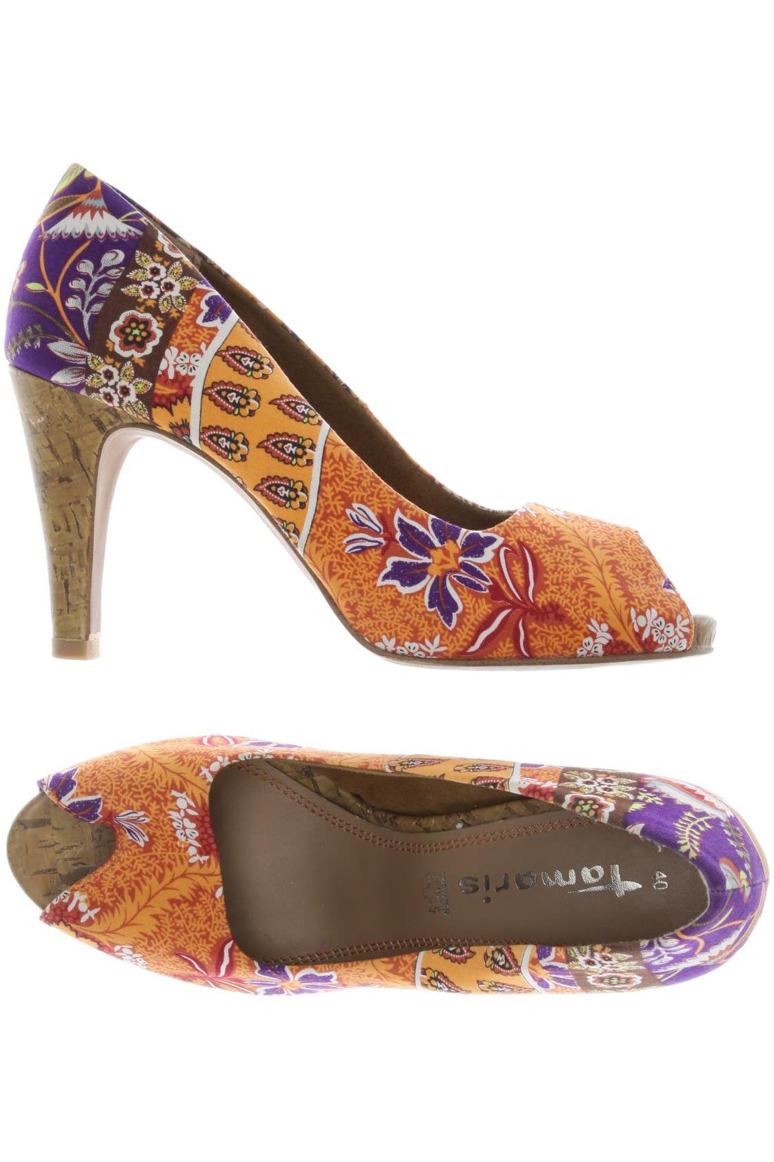 

Tamaris Damen Pumps, orange, Gr. 40