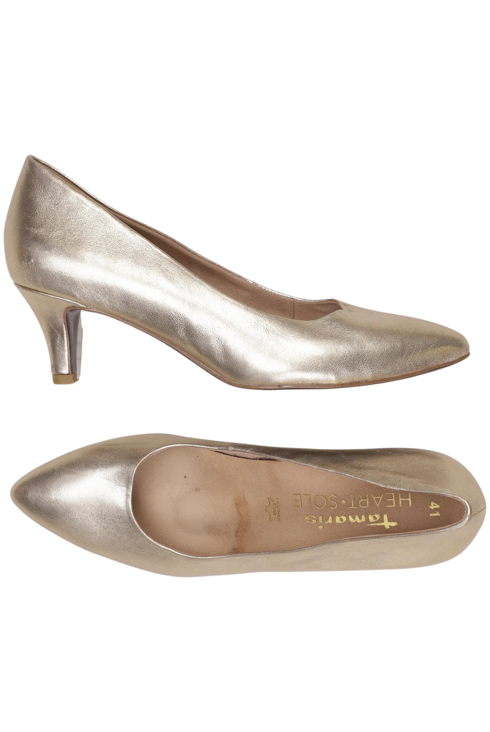 

Tamaris Damen Pumps, gold, Gr. 41
