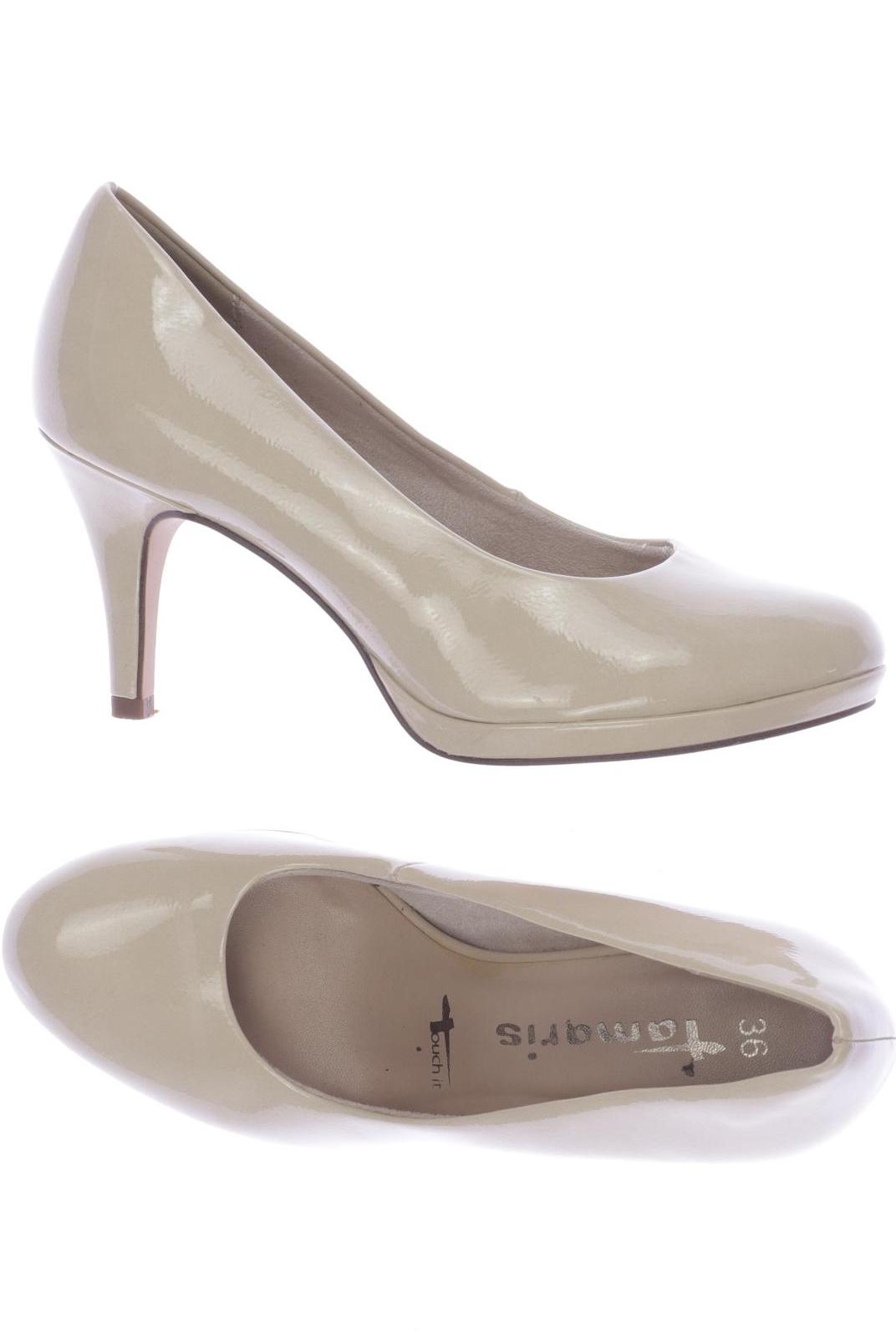 

Tamaris Damen Pumps, cremeweiß, Gr. 36