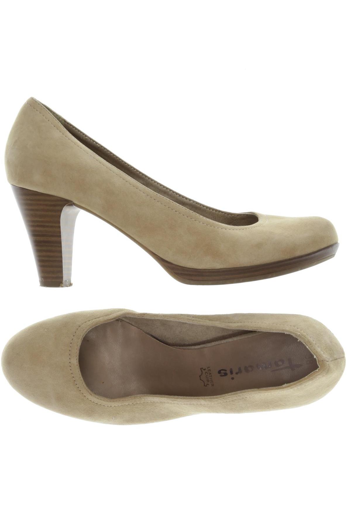 

Tamaris Damen Pumps, beige, Gr. 38