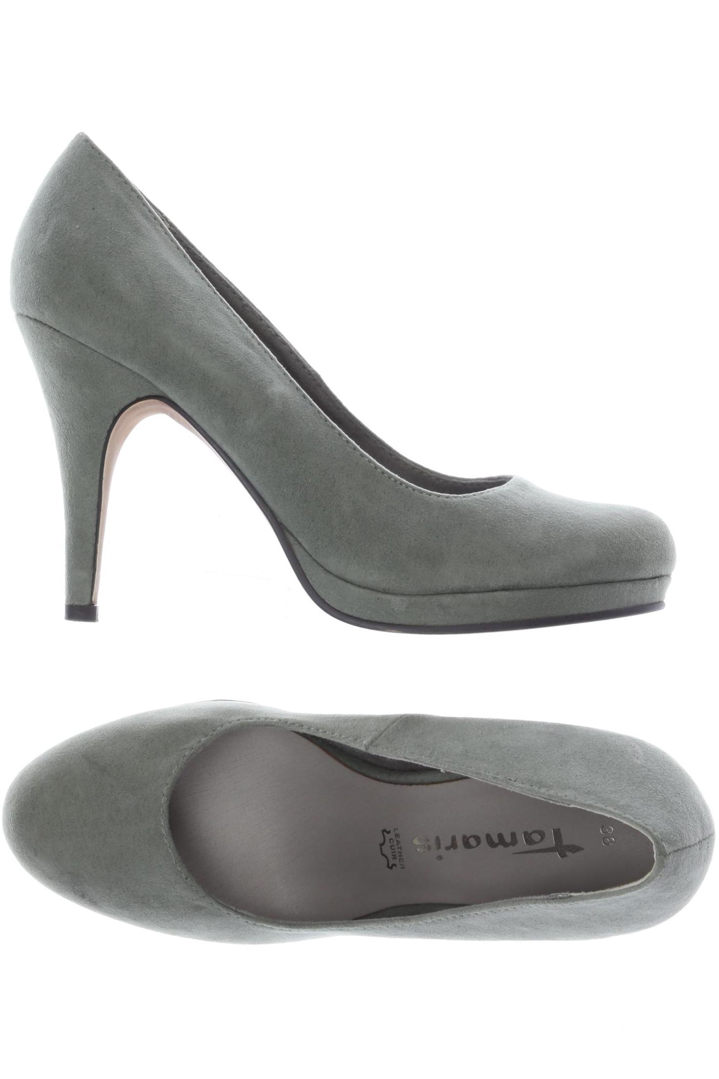 

Tamaris Damen Pumps, grün, Gr. 38