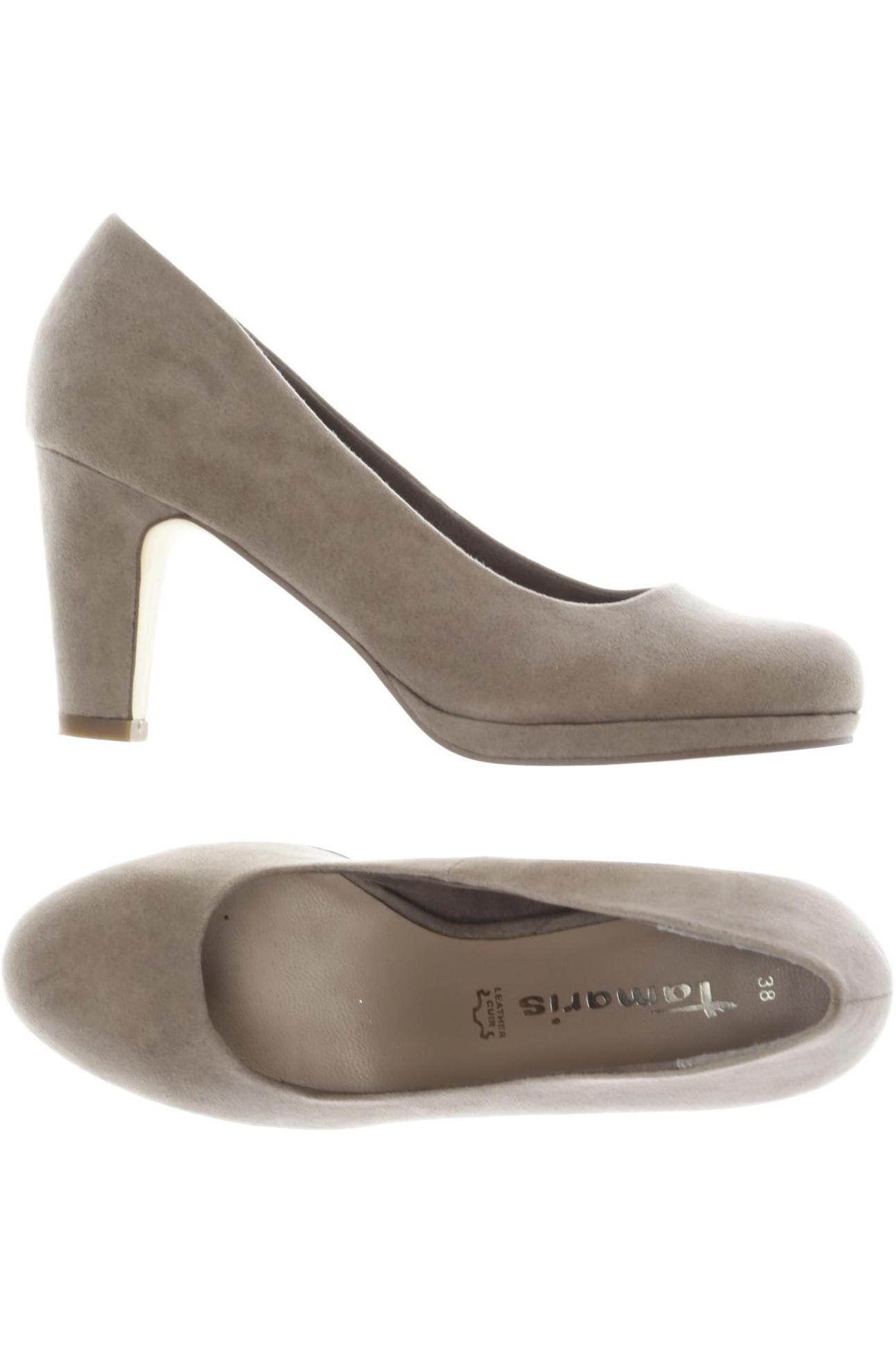 

Tamaris Damen Pumps, beige, Gr. 38