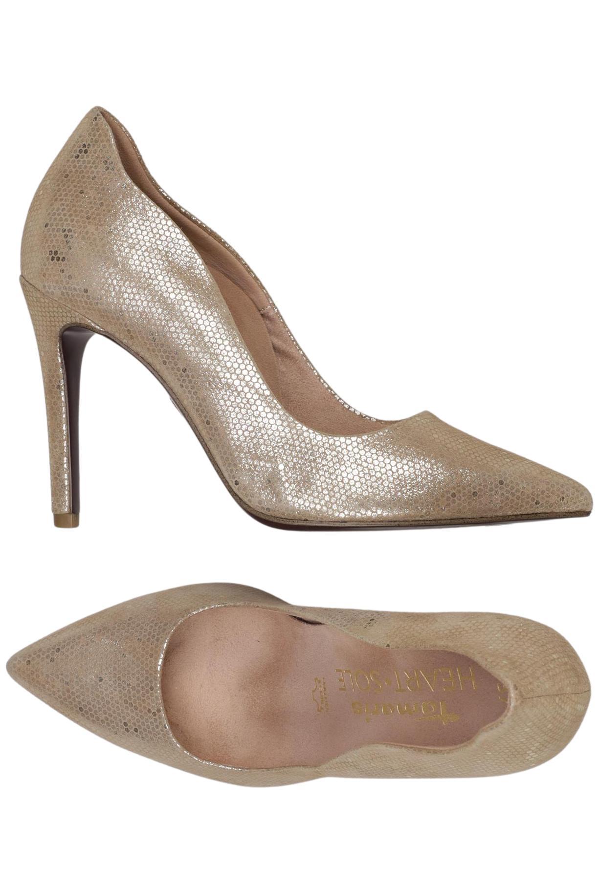 

Tamaris Damen Pumps, gold, Gr. 37