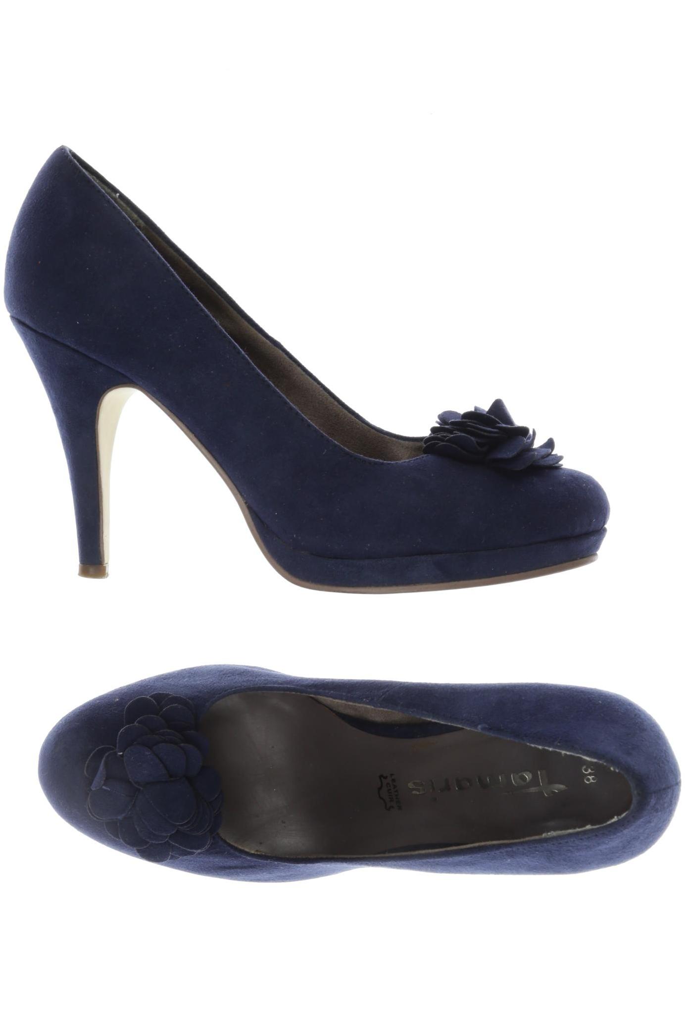 

Tamaris Damen Pumps, blau, Gr. 38