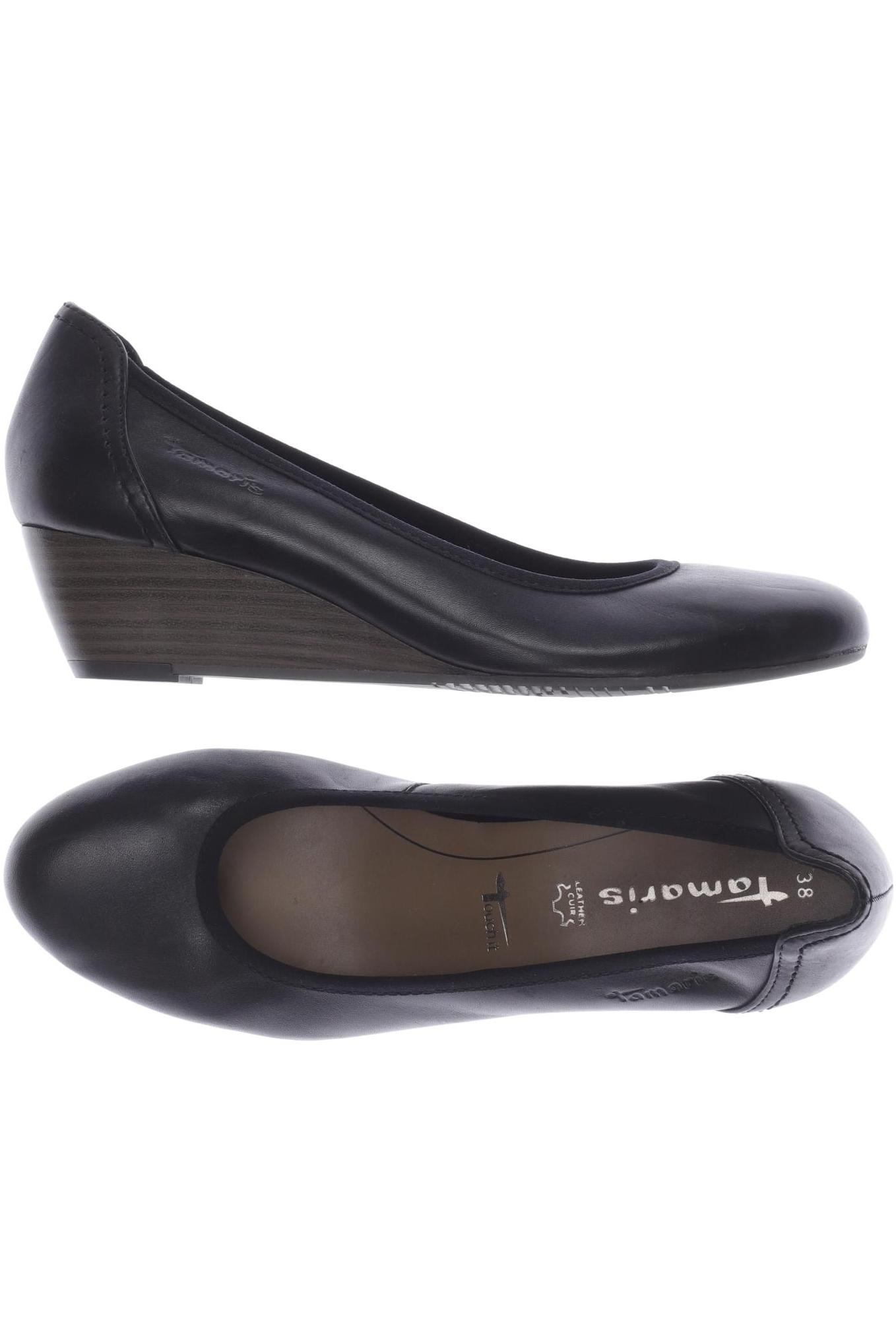 

Tamaris Damen Pumps, schwarz, Gr. 38