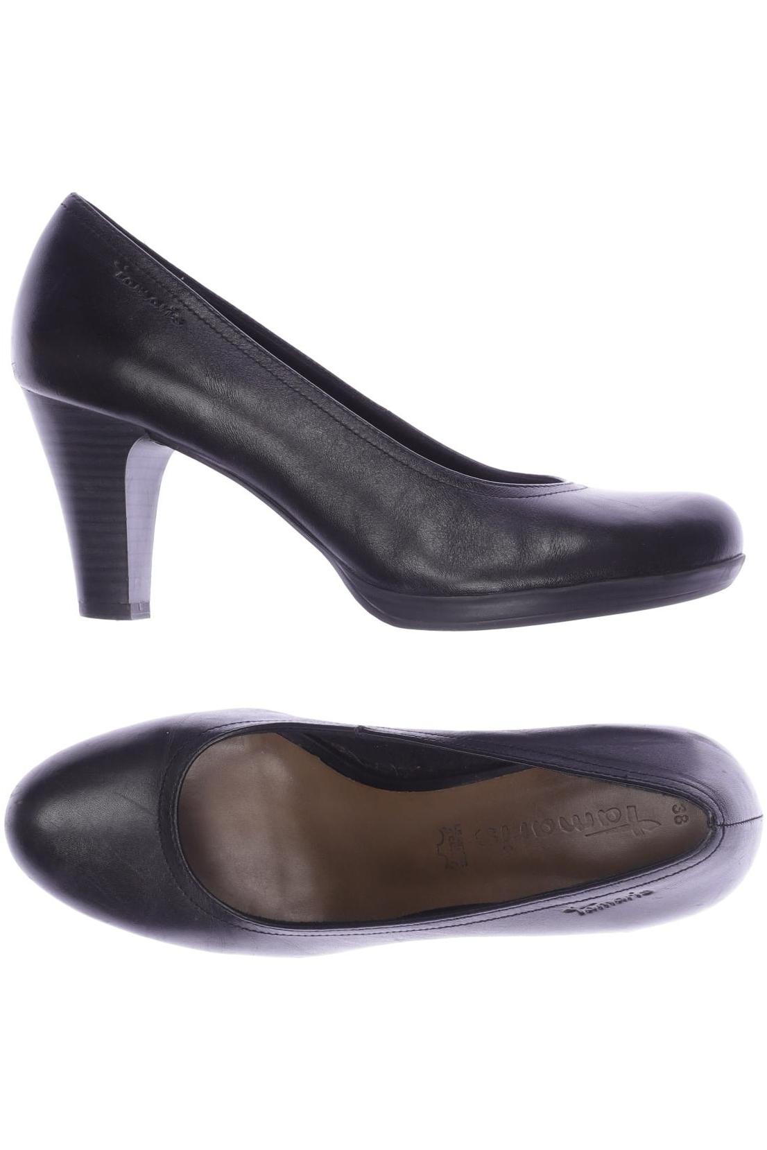 

Tamaris Damen Pumps, schwarz, Gr. 38