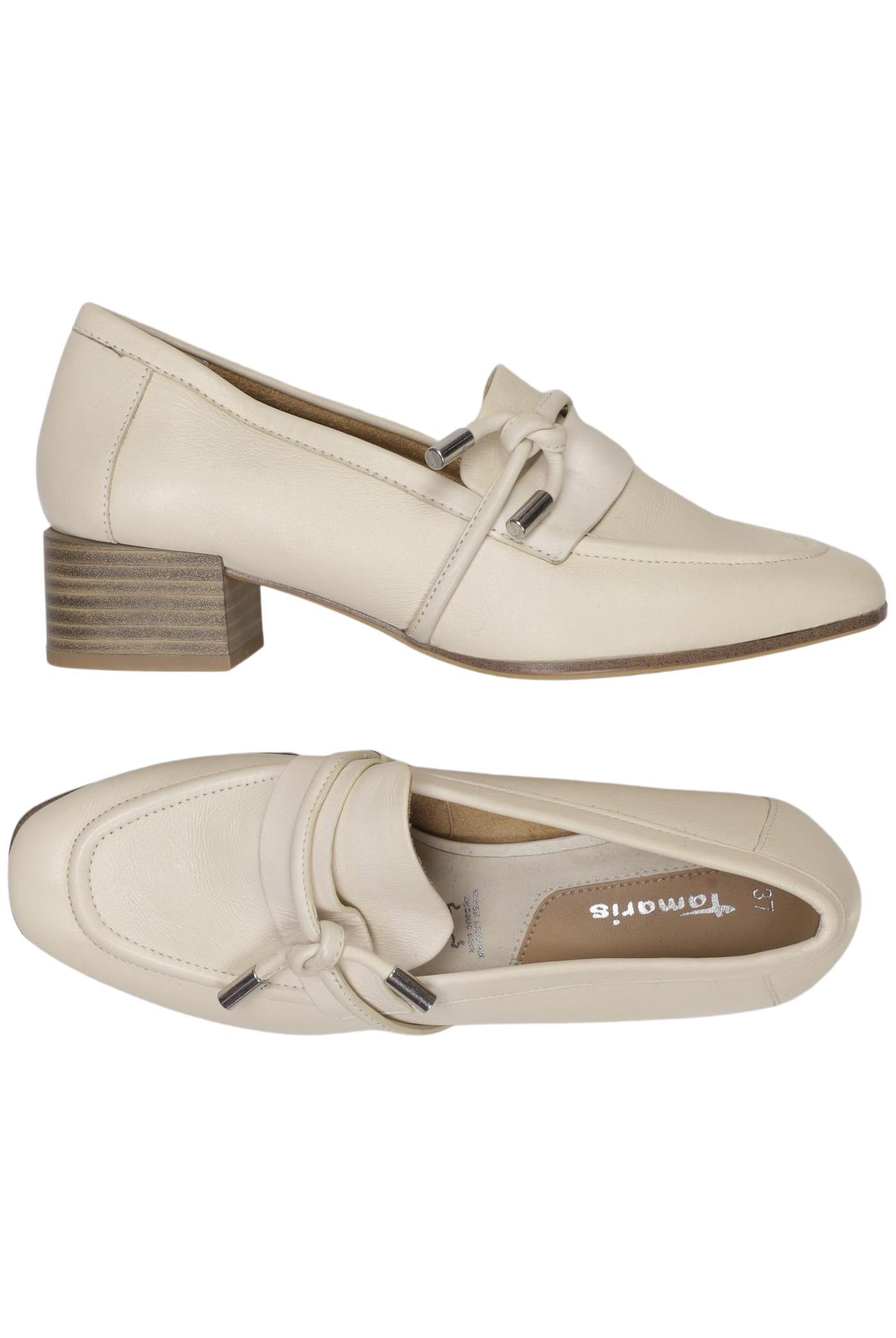 

Tamaris Damen Pumps, cremeweiß, Gr. 37