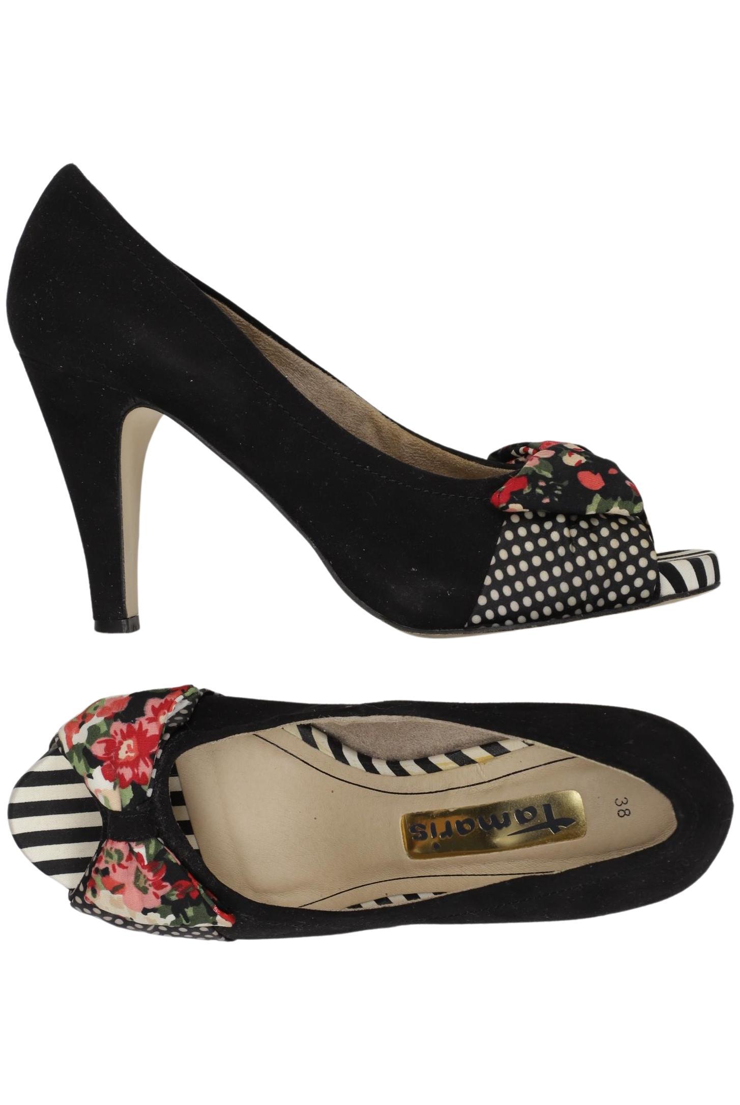 

Tamaris Damen Pumps, schwarz, Gr. 38
