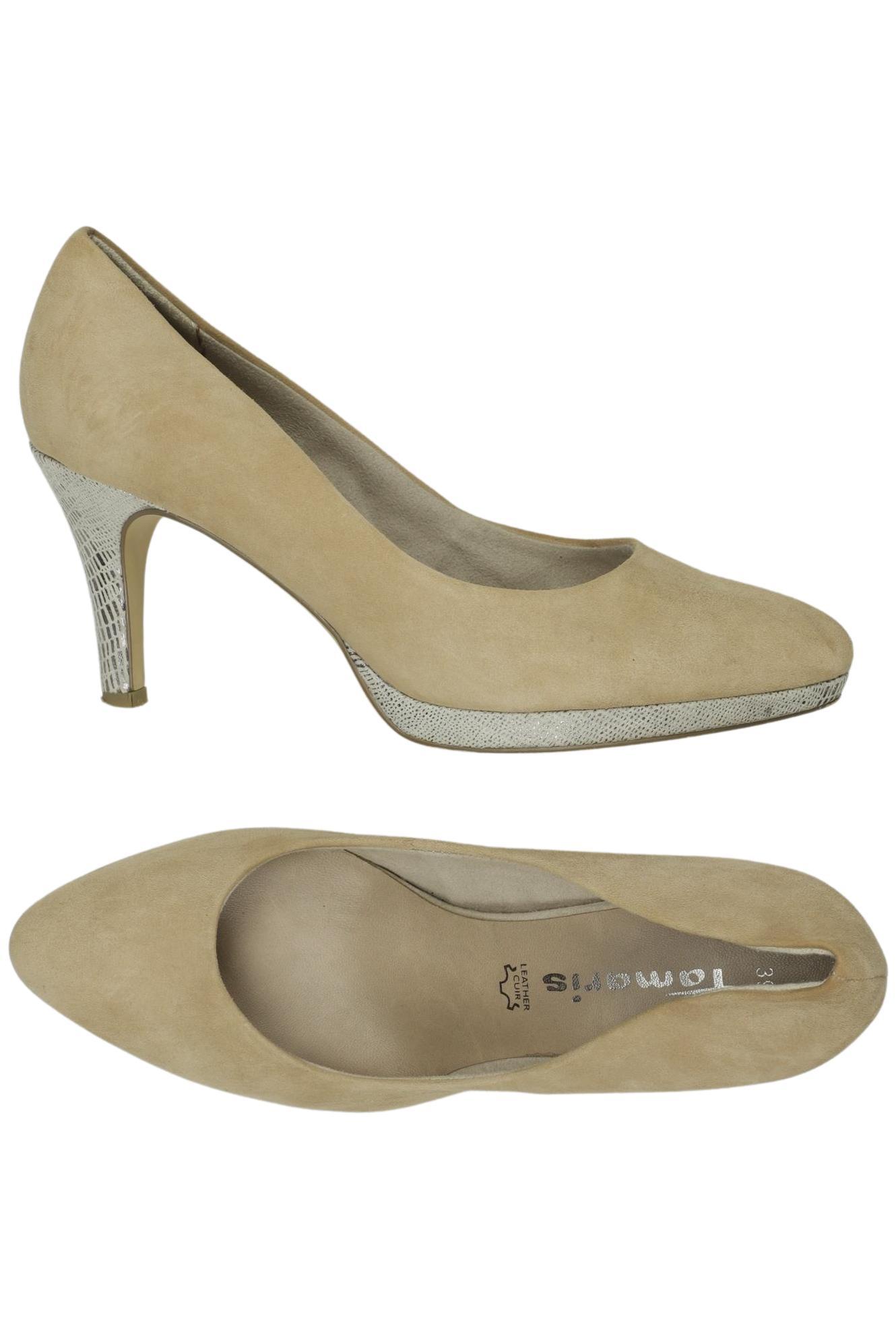 

Tamaris Damen Pumps, beige, Gr. 39