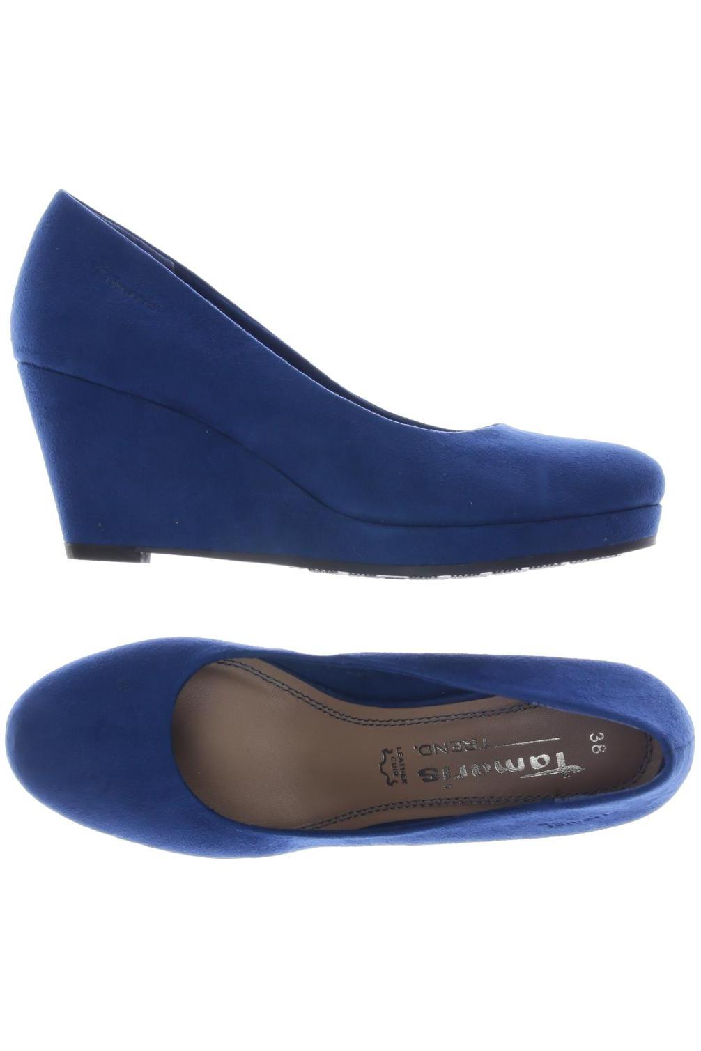 

Tamaris Damen Pumps, blau, Gr. 38