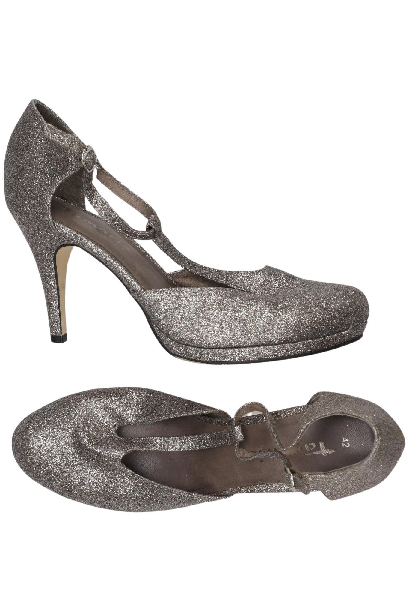 

Tamaris Damen Pumps, silber, Gr. 42