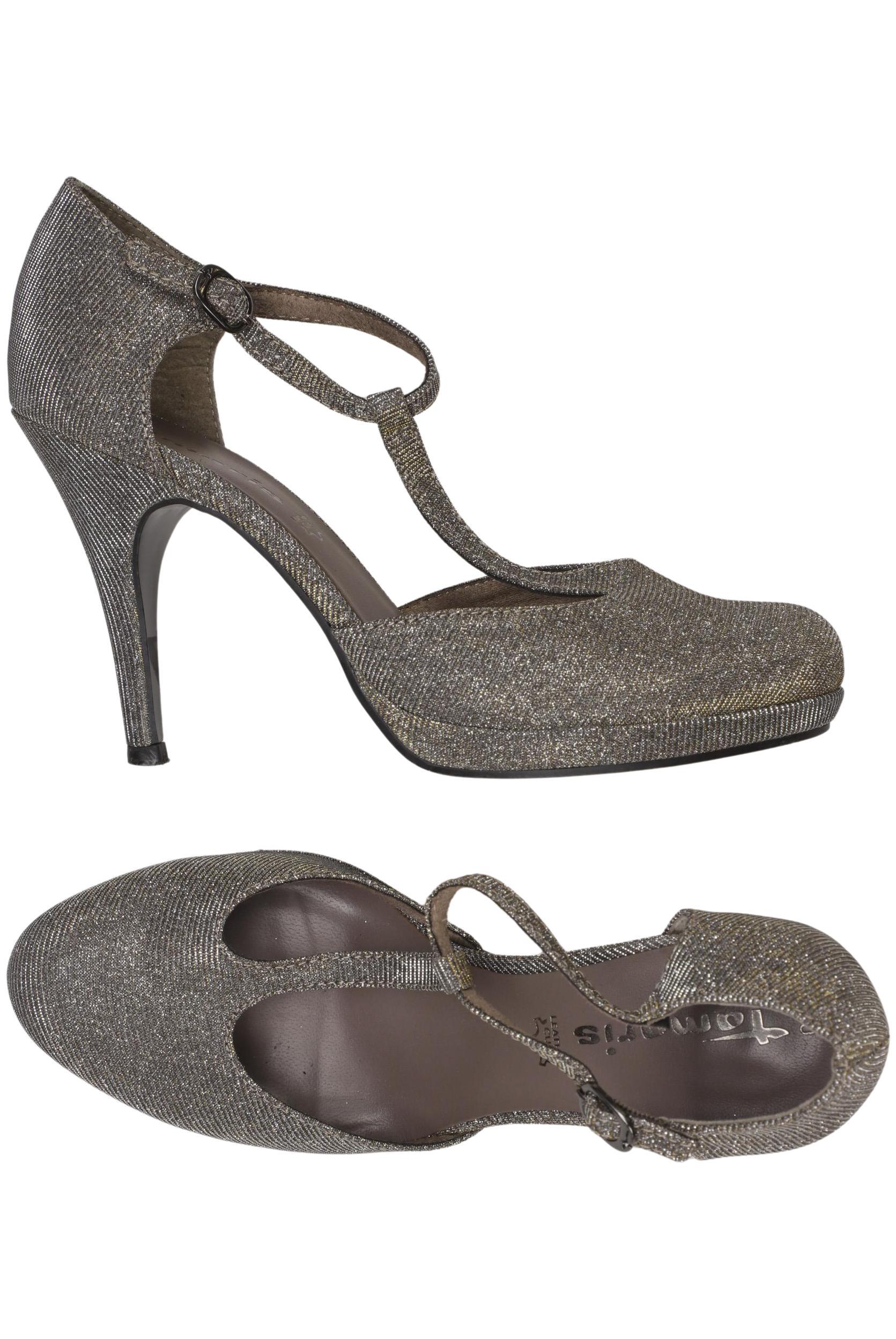 

Tamaris Damen Pumps, silber, Gr. 40