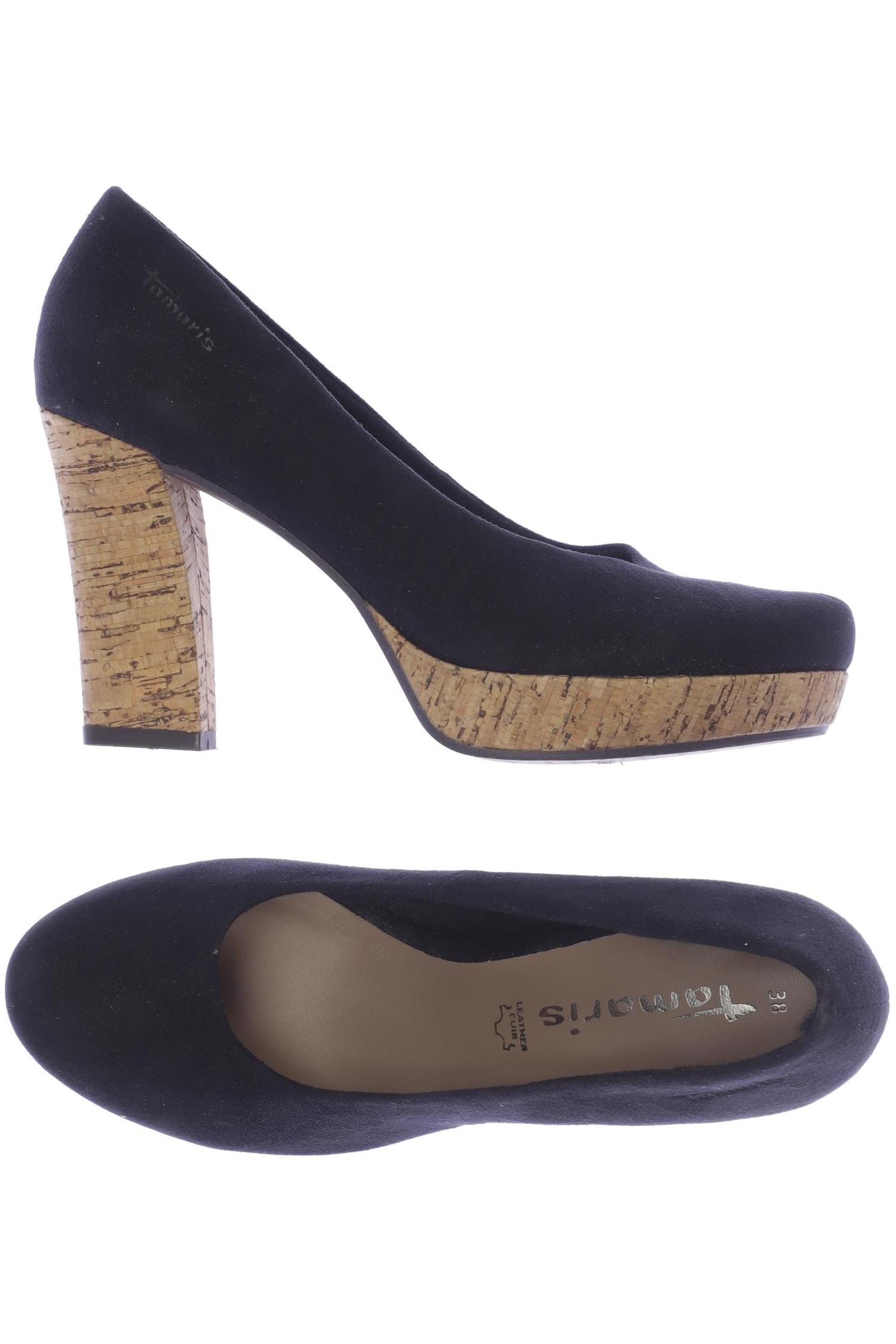 

Tamaris Damen Pumps, schwarz, Gr. 38