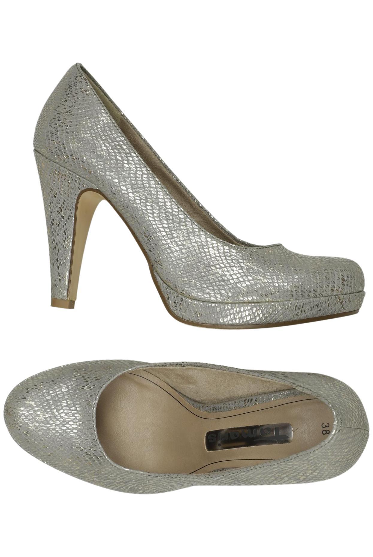 

Tamaris Damen Pumps, silber, Gr. 38