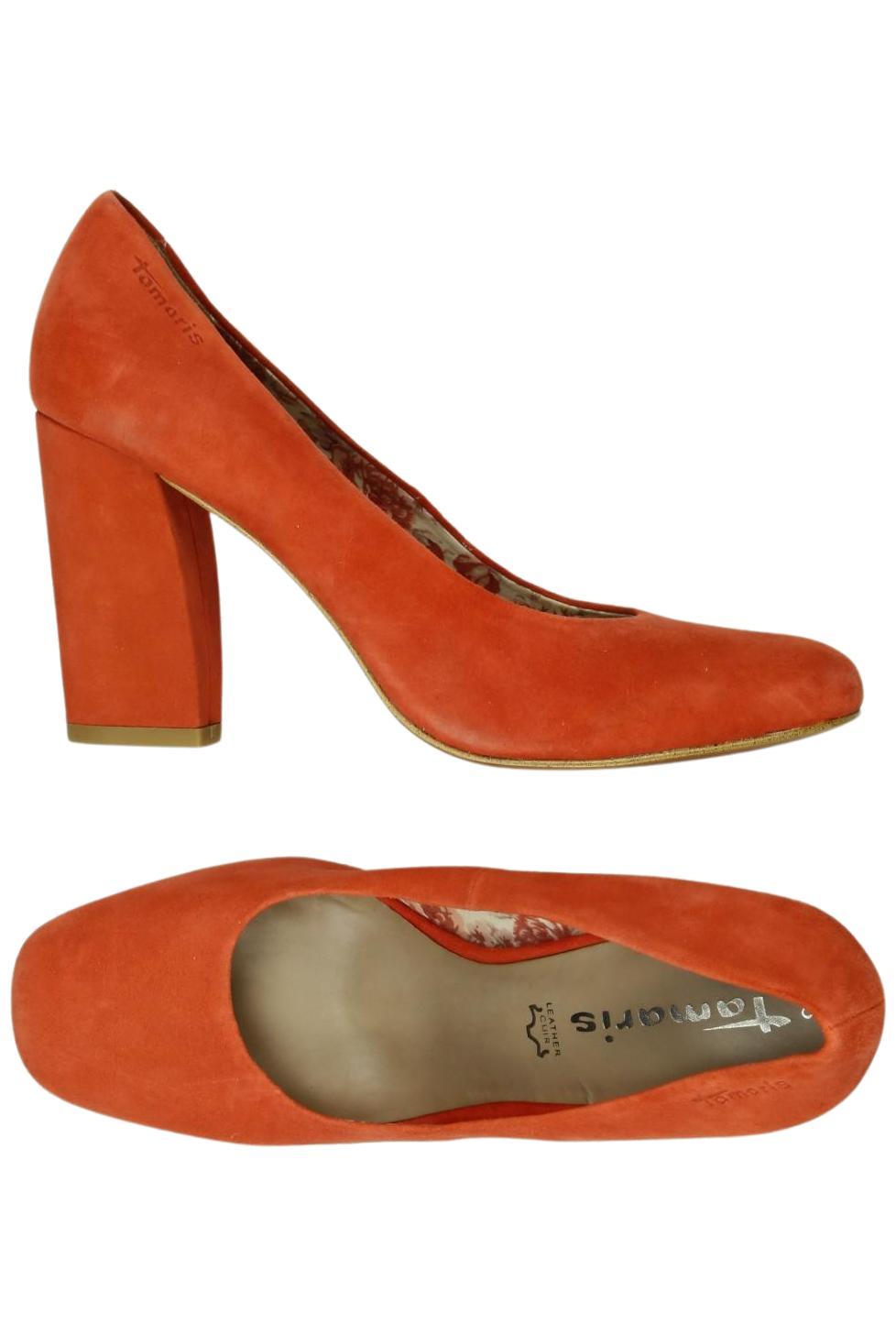 

Tamaris Damen Pumps, orange, Gr. 38