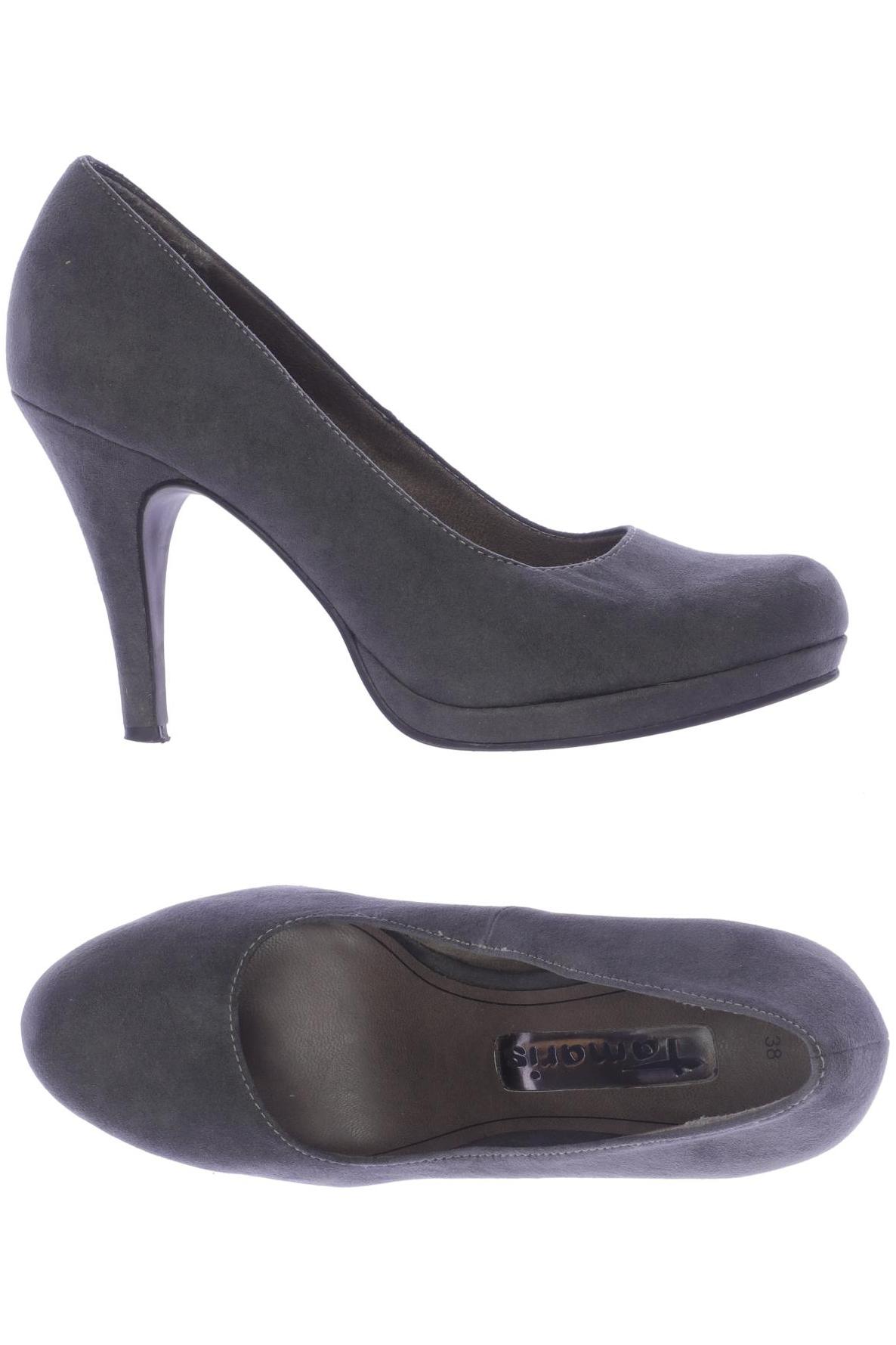 

Tamaris Damen Pumps, grau, Gr. 38