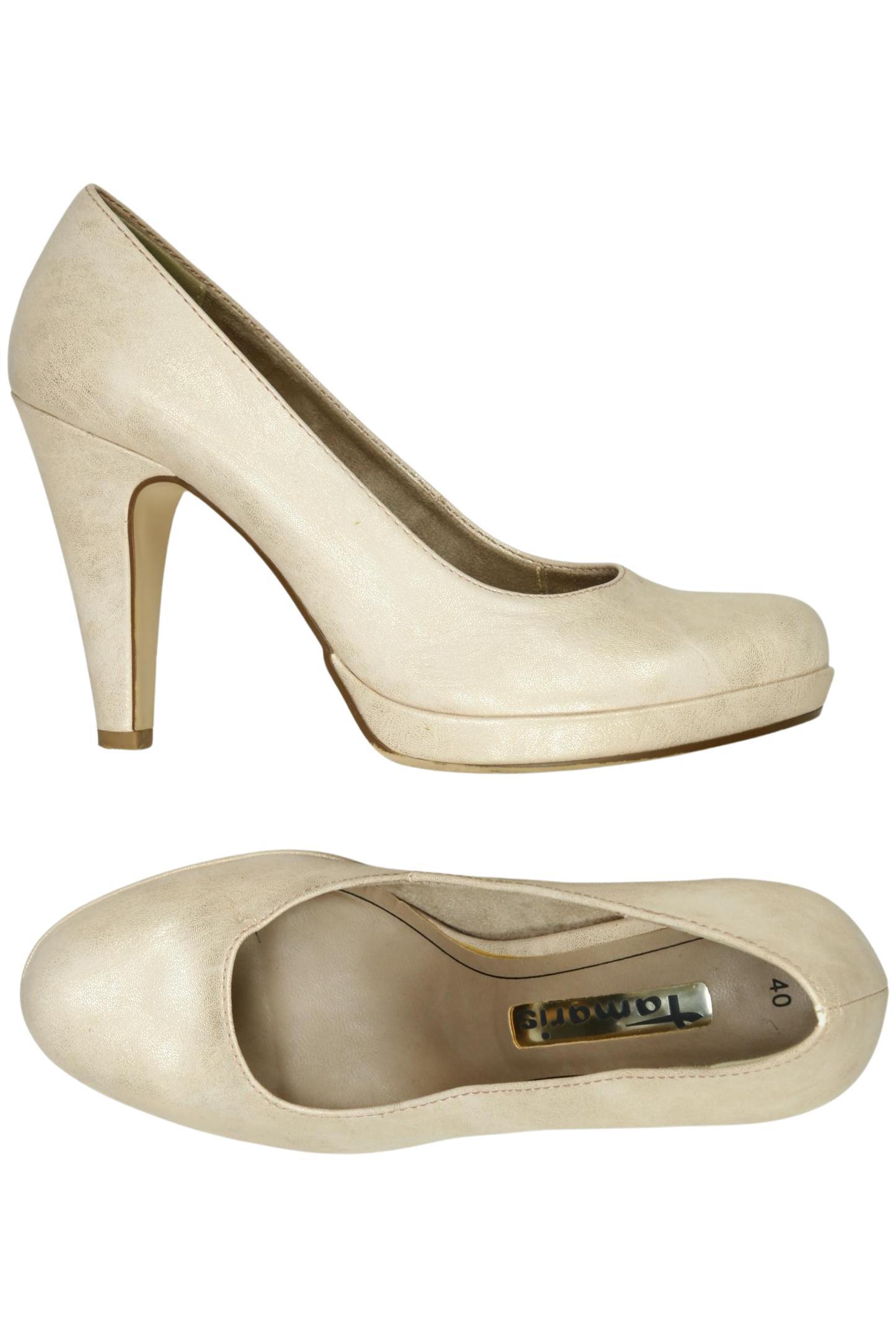 

Tamaris Damen Pumps, beige, Gr. 40