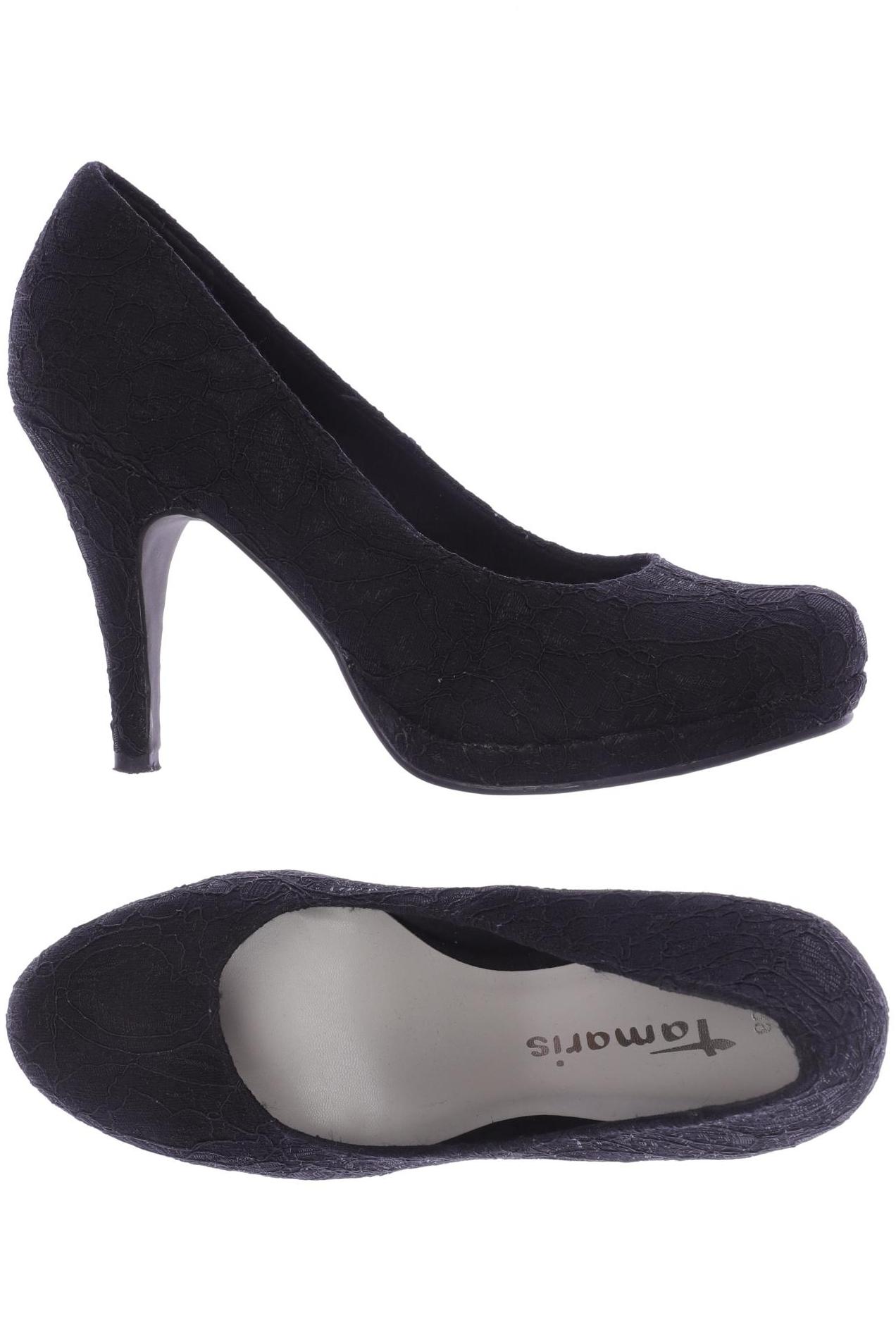 

Tamaris Damen Pumps, schwarz, Gr. 38