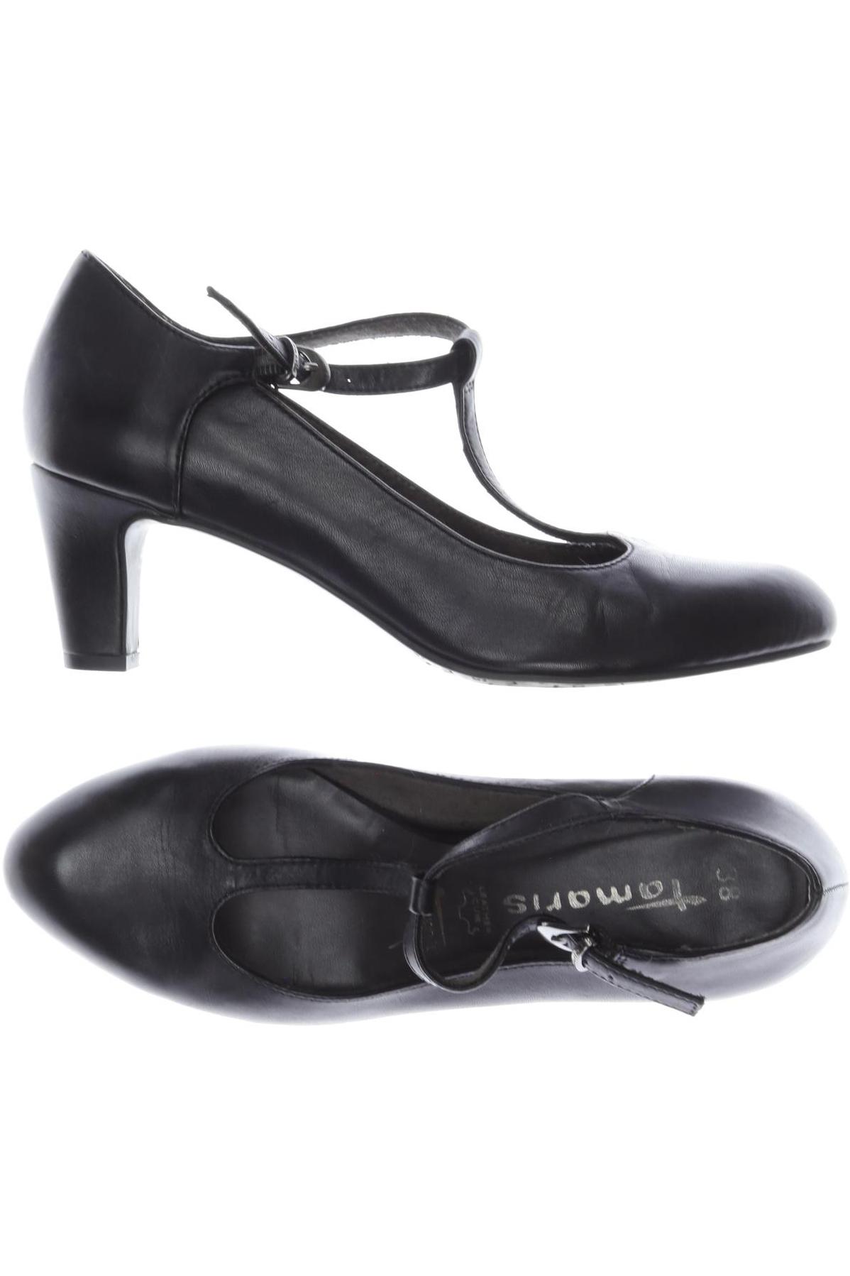 

Tamaris Damen Pumps, schwarz, Gr. 38