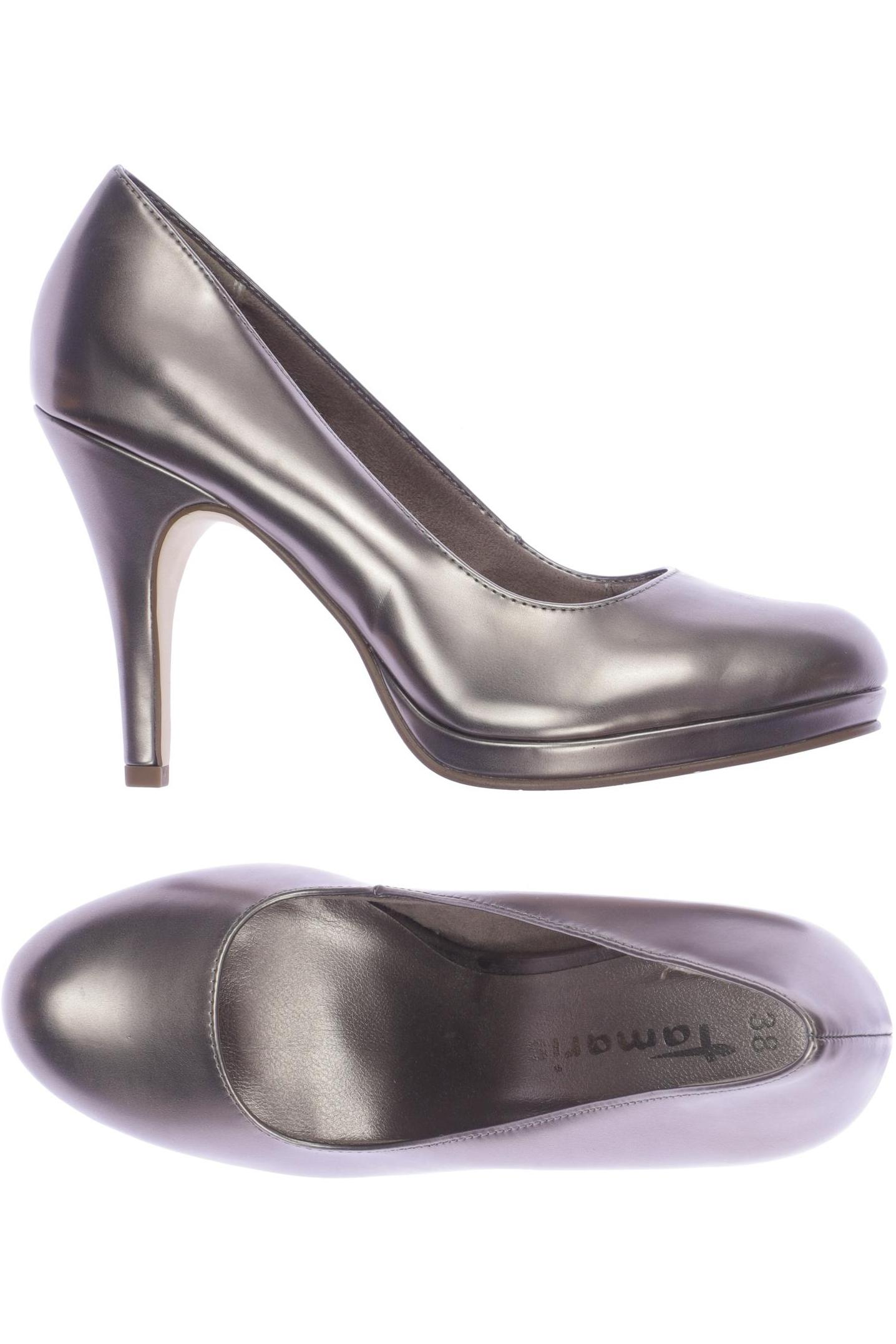 

Tamaris Damen Pumps, gold, Gr. 38