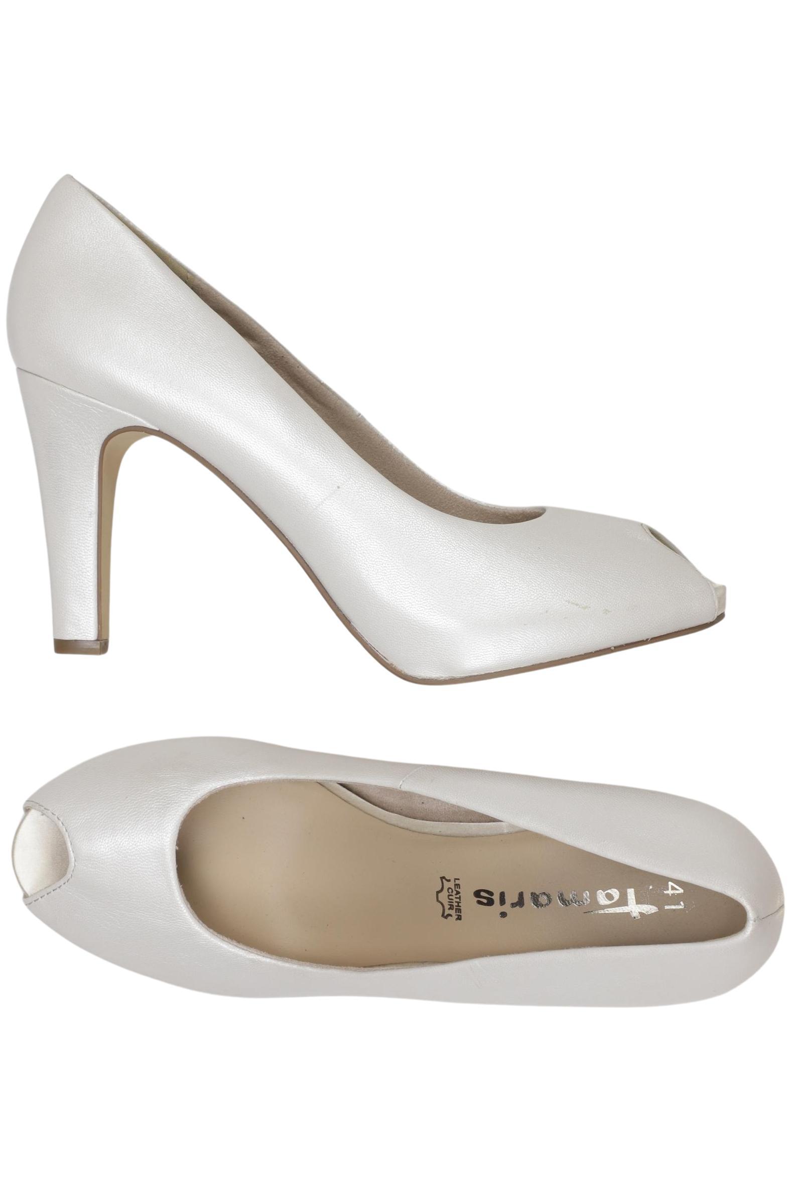 

Tamaris Damen Pumps, weiß, Gr. 41