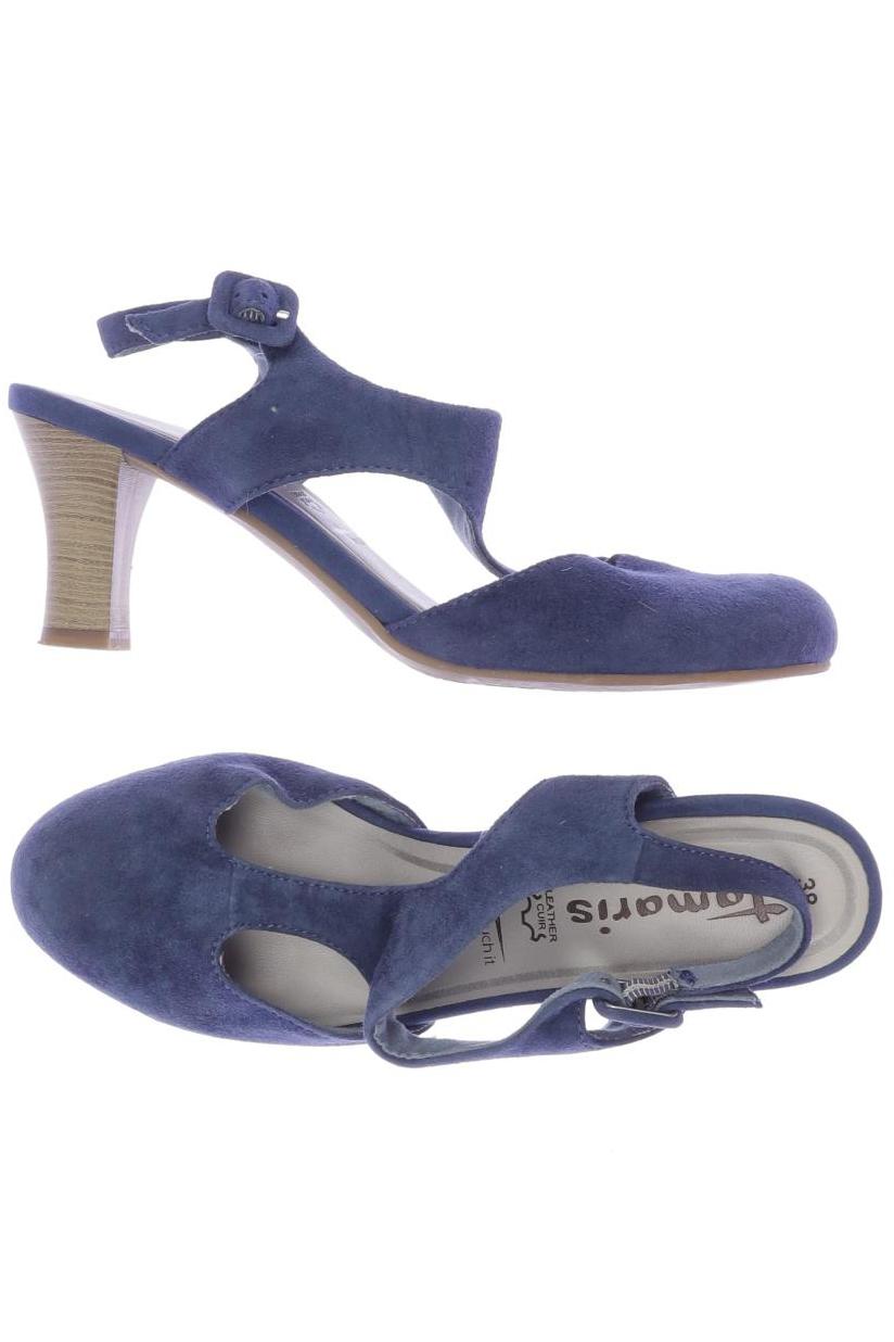 

Tamaris Damen Pumps, blau, Gr. 38