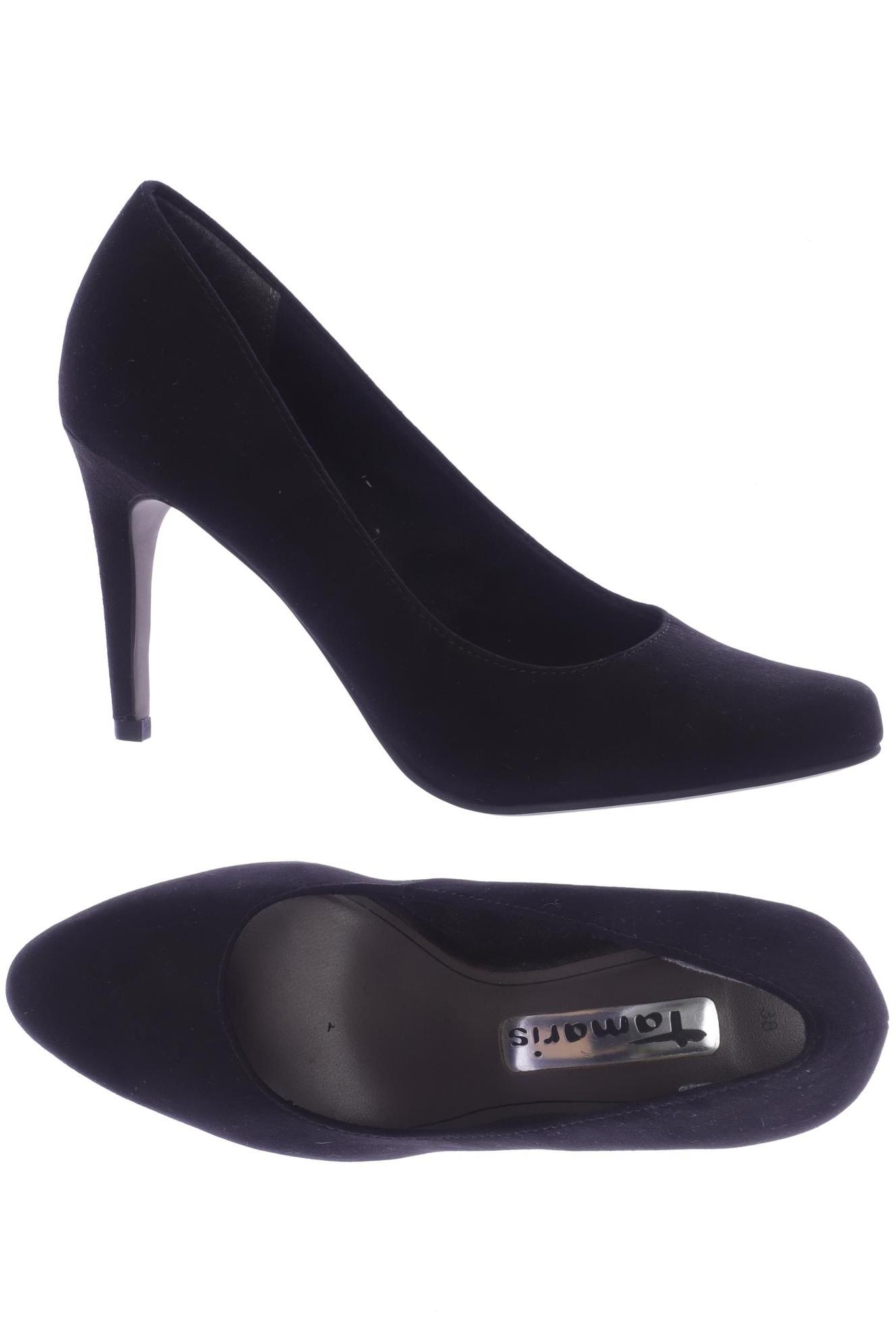 

Tamaris Damen Pumps, schwarz, Gr. 38