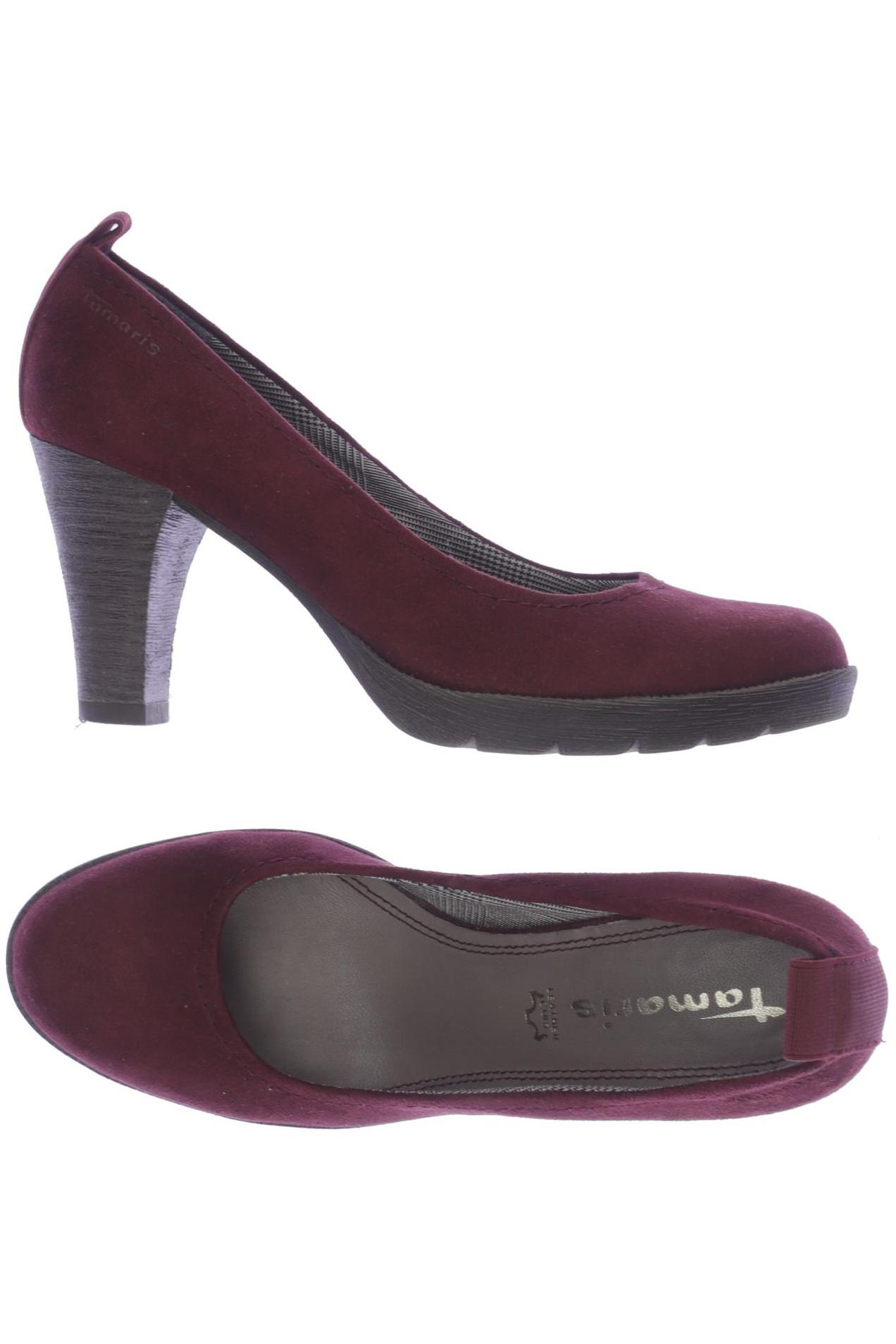 

Tamaris Damen Pumps, bordeaux, Gr. 38