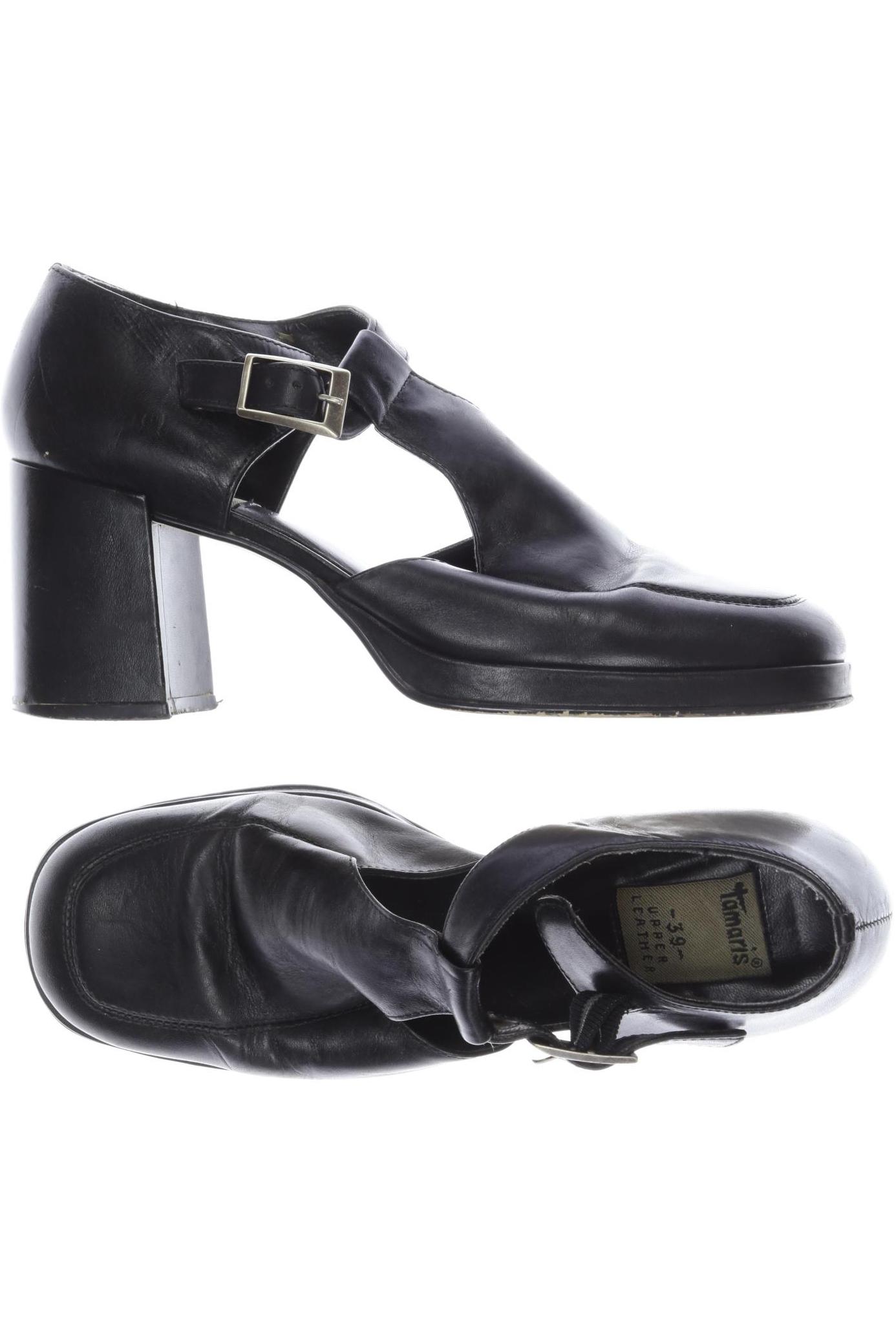 

Tamaris Damen Pumps, schwarz, Gr. 39
