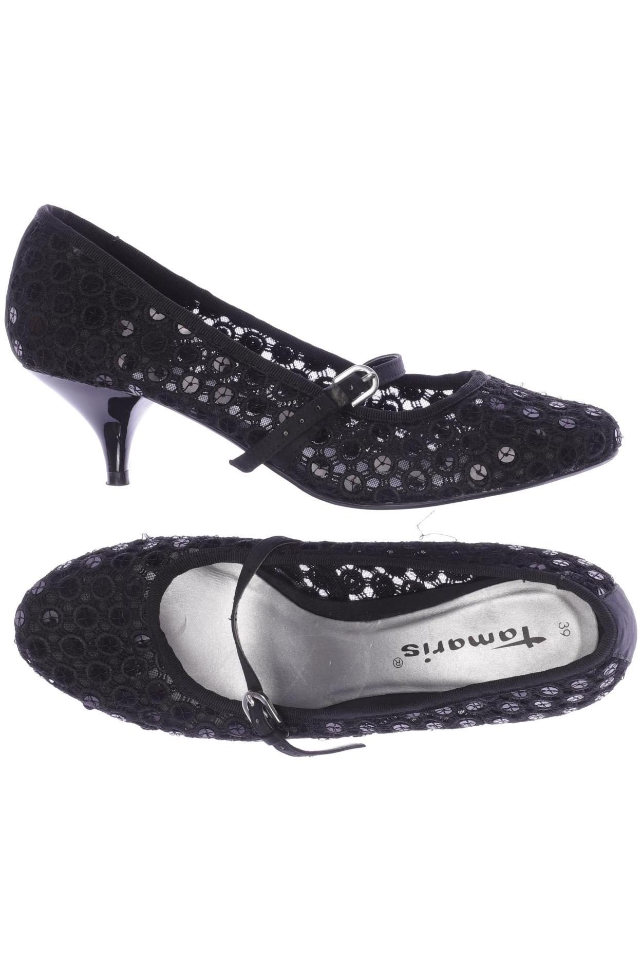 

Tamaris Damen Pumps, schwarz, Gr. 39