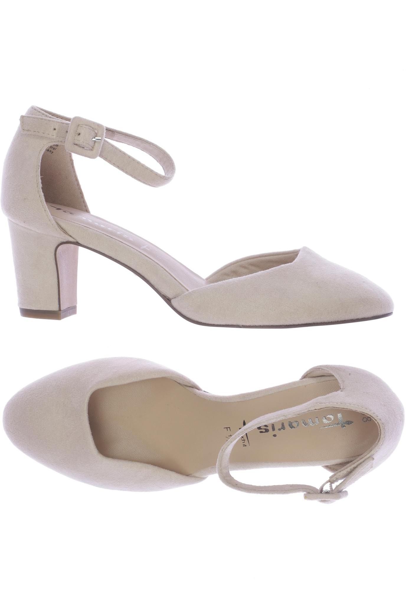 

Tamaris Damen Pumps, beige, Gr. 38