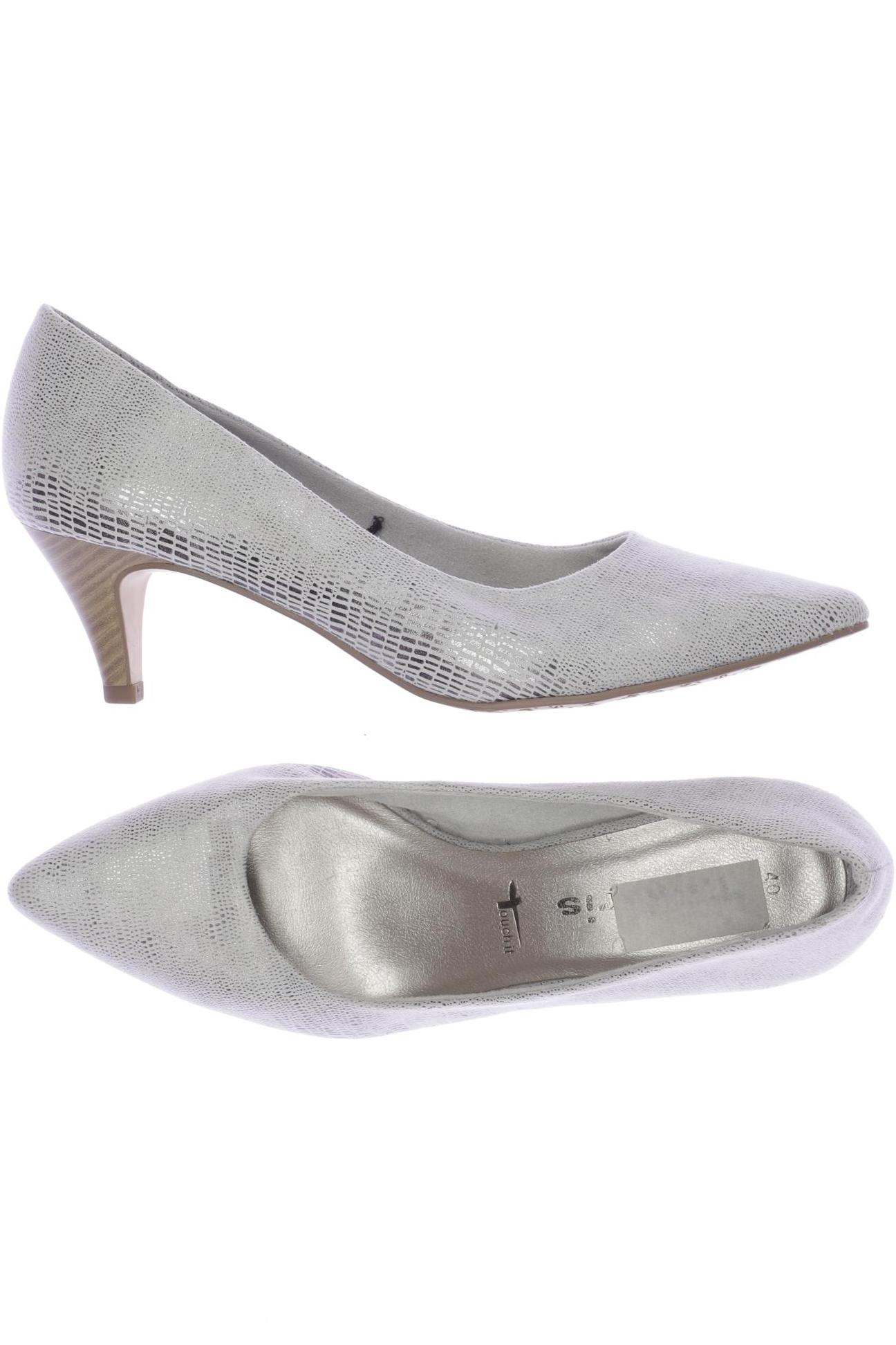

Tamaris Damen Pumps, silber, Gr. 40