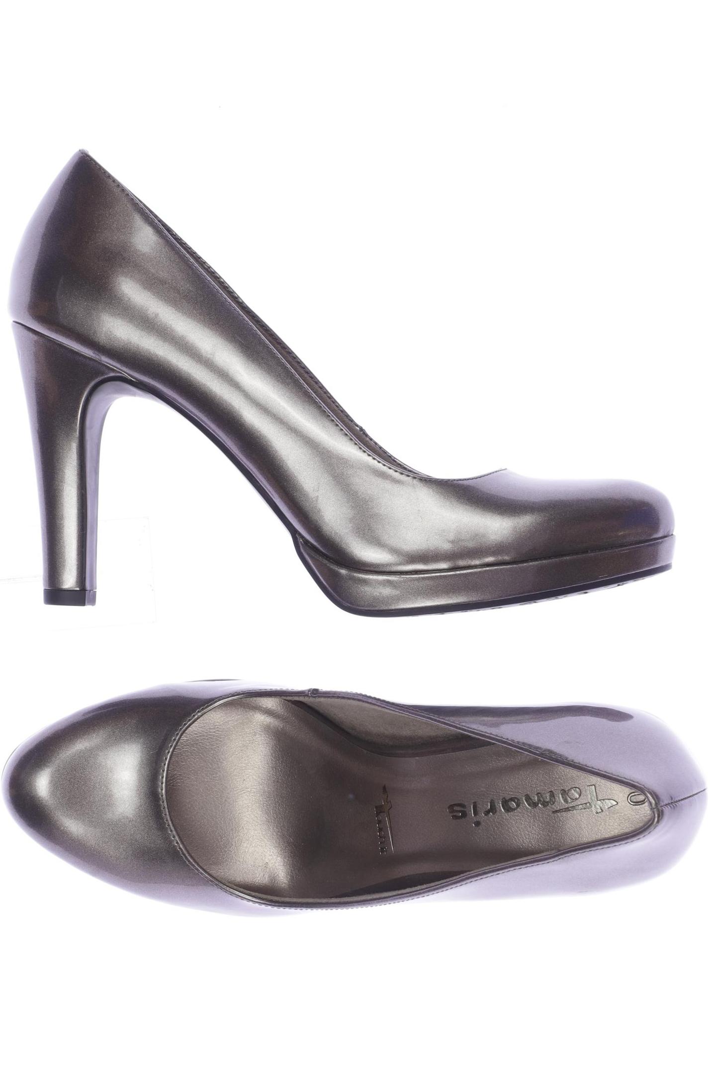

Tamaris Damen Pumps, silber, Gr. 40