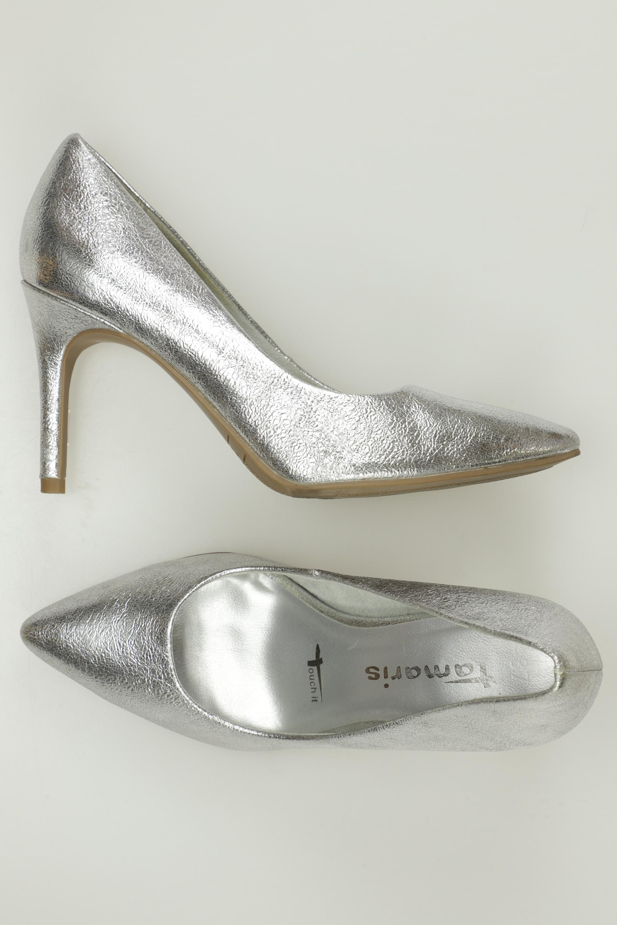 

Tamaris Damen Pumps, silber, Gr. 37