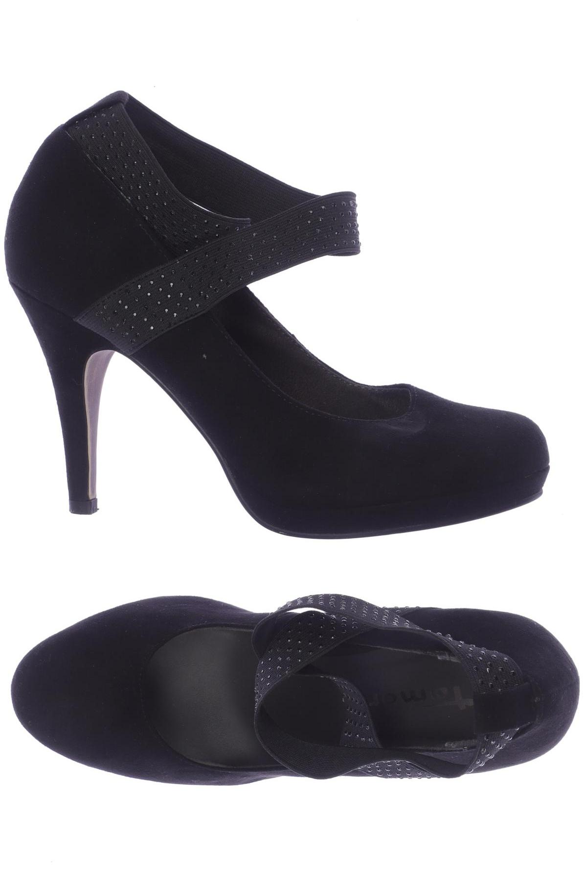 

Tamaris Damen Pumps, schwarz, Gr. 38