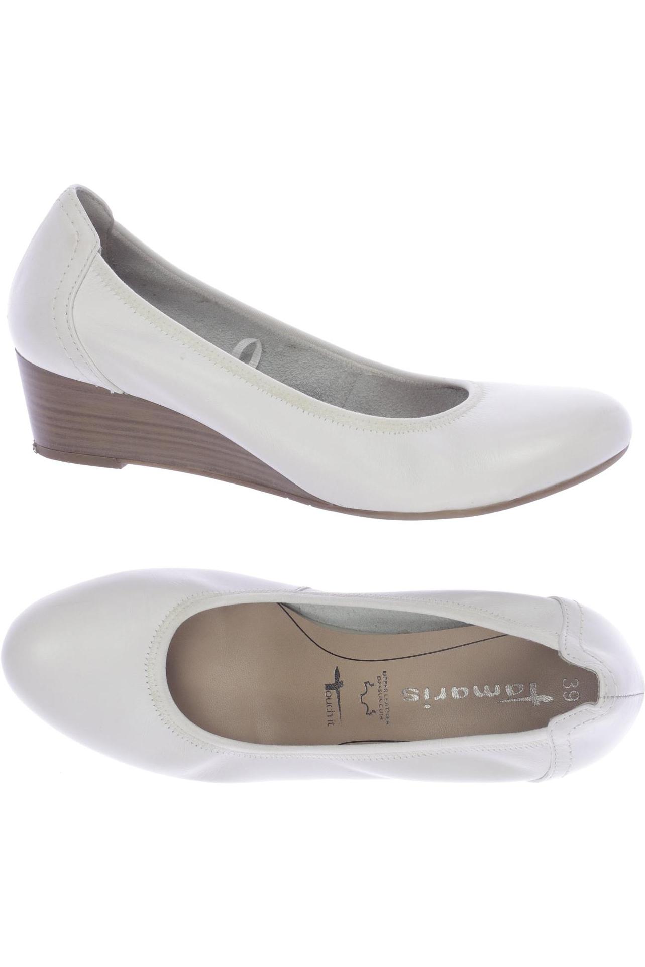 

Tamaris Damen Pumps, weiß