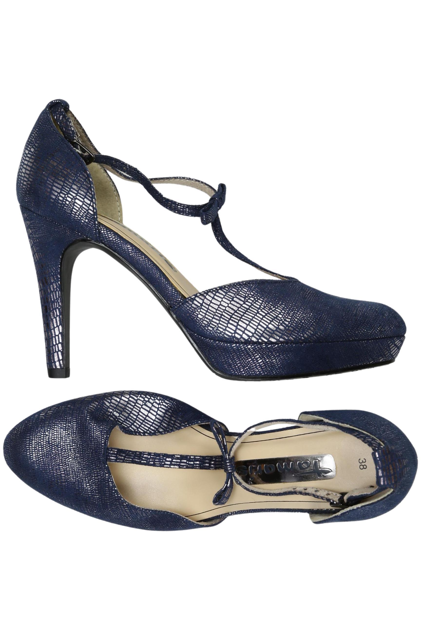 

Tamaris Damen Pumps, marineblau, Gr. 38