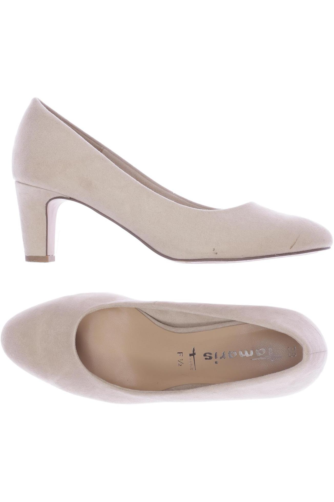 

Tamaris Damen Pumps, beige, Gr. 38